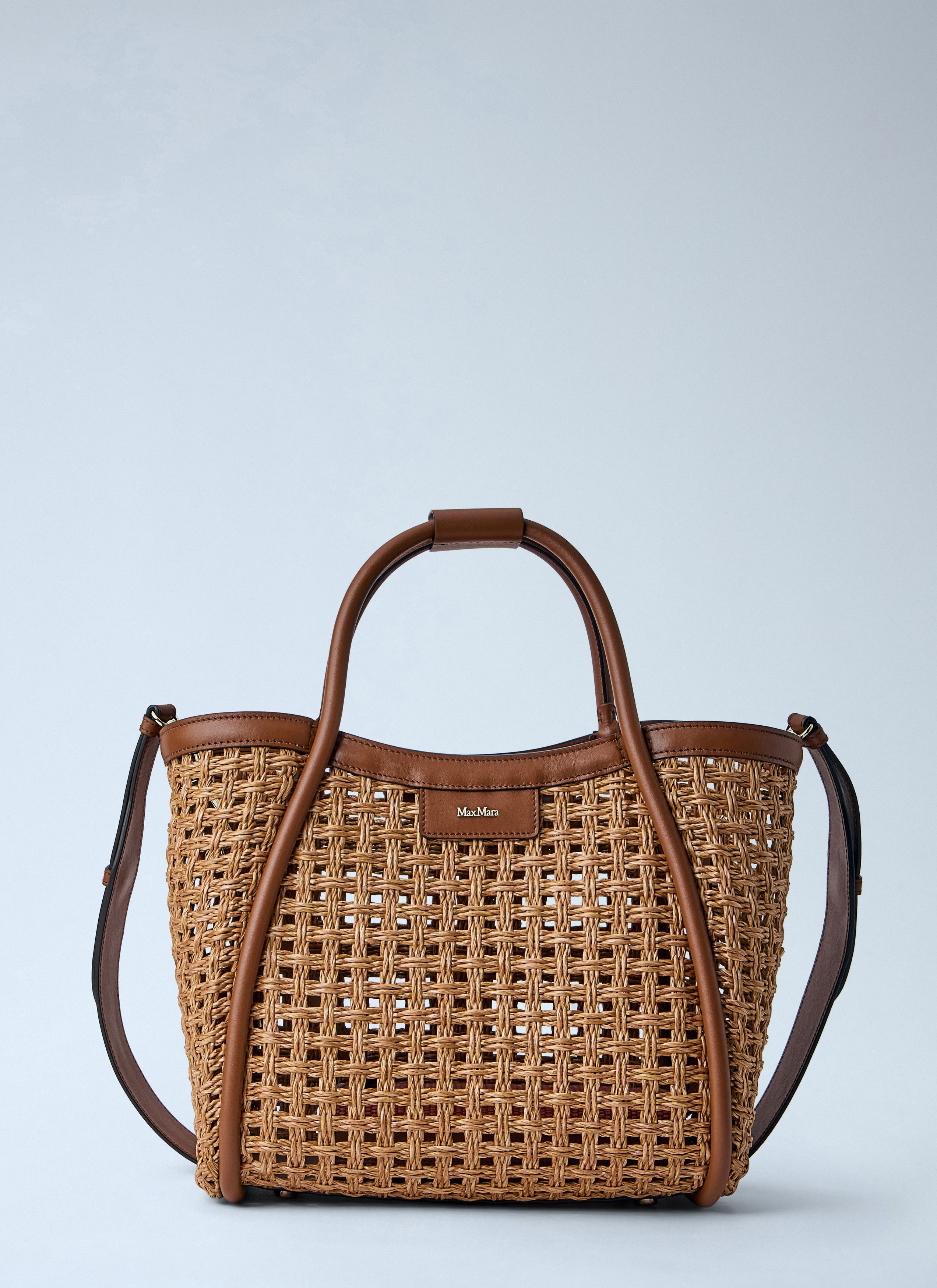 Max Mara Woven Leather Tote Bag Size ONE SIZE - 1 Thumbnail