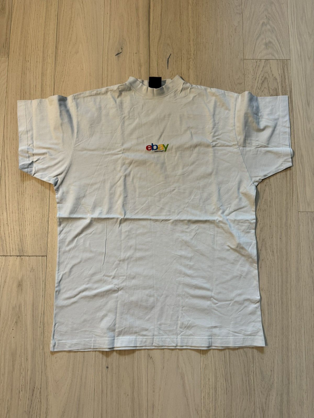 Balenciaga Balenciaga eBay Oversized T-Shirt in Dirty White Size US S / EU 44-46 / 1 - 2 Thumbnail