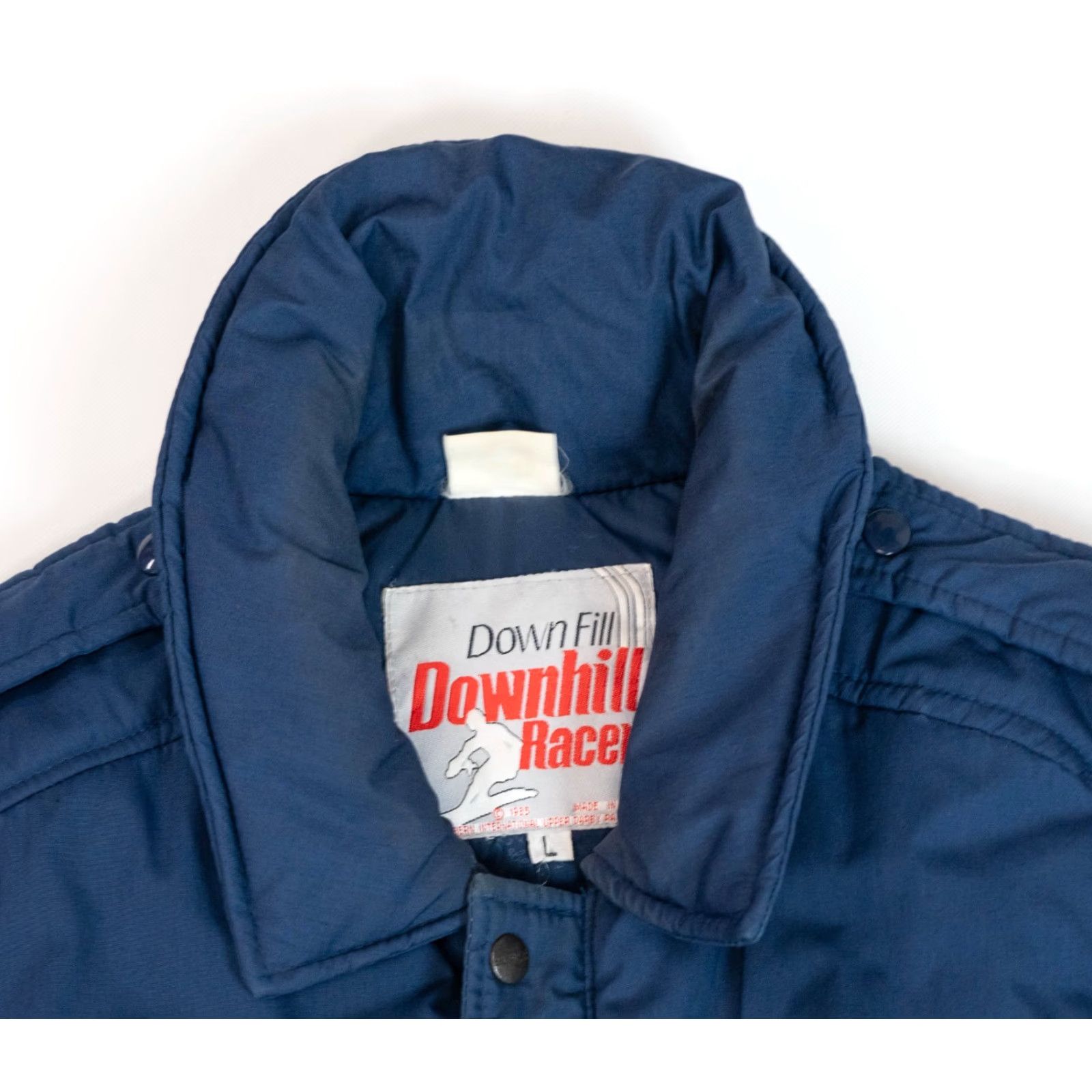 Vintage VINTAGE Downhill Racer Vest Blue Puffer Jacket 80s Style Men Size L Size US L / EU 52-54 / 3 - 4 Thumbnail