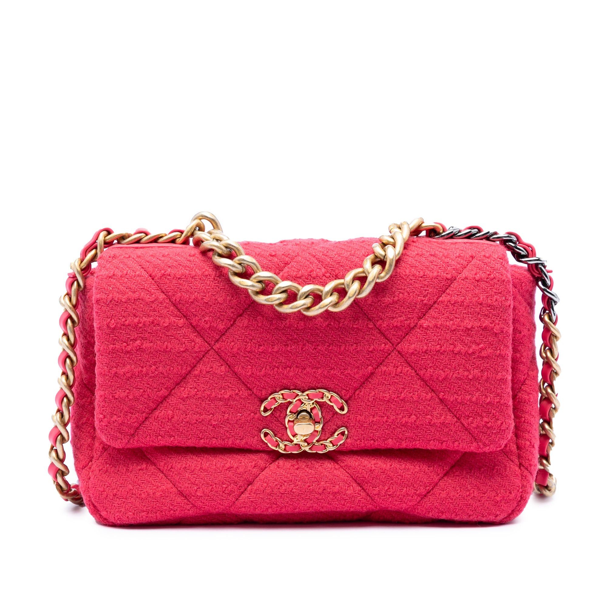 Chanel Medium Tweed 19 Flap Size ONE SIZE - 1 Thumbnail