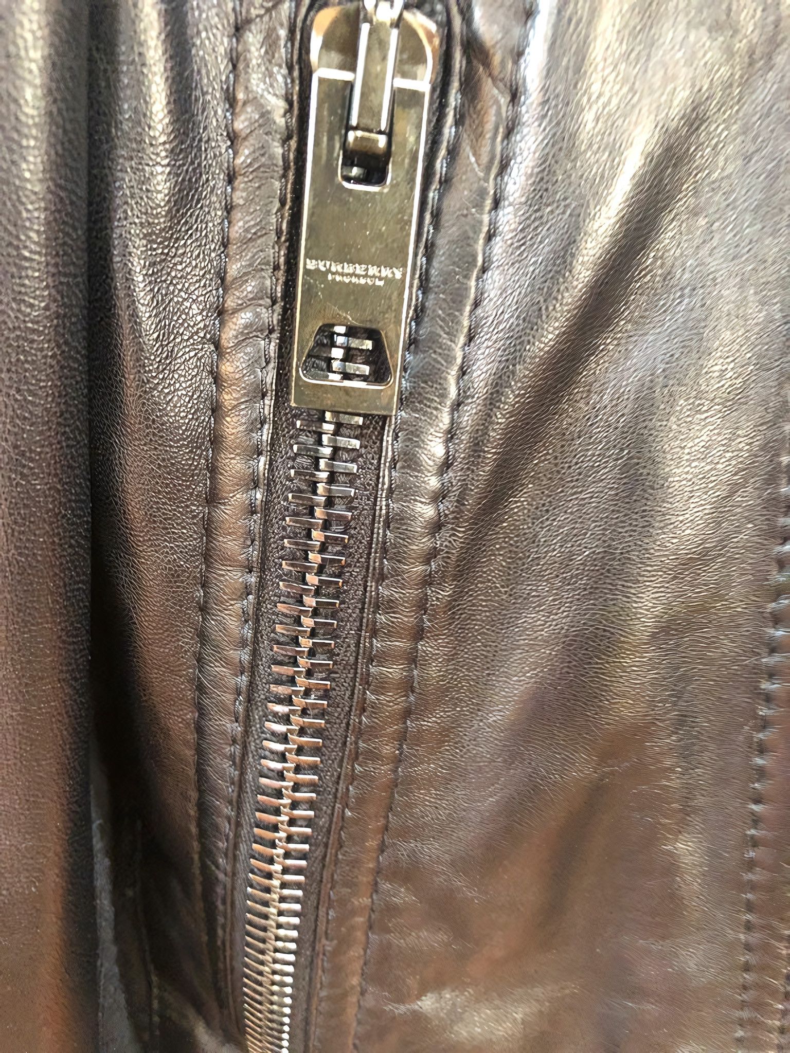Burberry Prorsum RUNWAY LAMBSKIN LEATHER BIKER JACKET Size US M / EU 48-50 / 2 - 11 Thumbnail