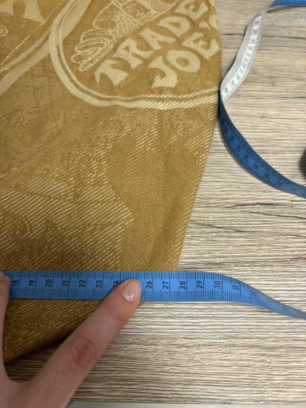 Other Trader Joe’s Vintage Beige Brown Made In USA Canvas Tote Bag Size ONE SIZE - 16 Thumbnail