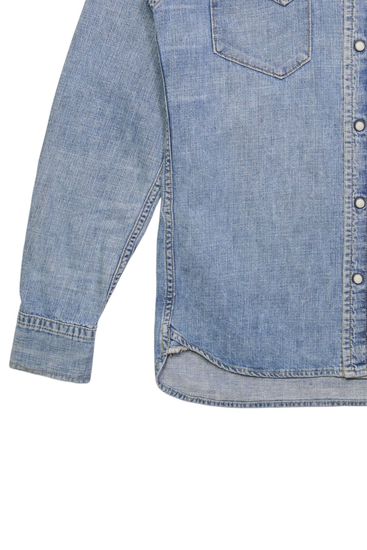 Remi Relief REMI RELIEF STARS STUDDED DENIM WESTERN SHIRT Size US S / EU 44-46 / 1 - 6 Thumbnail