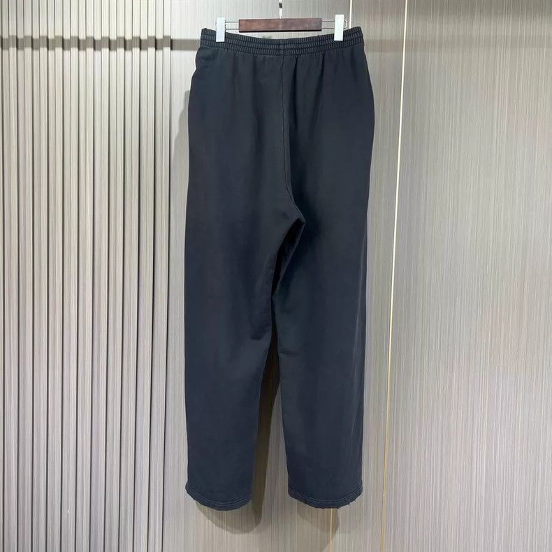 Balenciaga Balenciaga size M Embroidered Alphabet Washed Wide Leg Pan Size US 27 - 2 Thumbnail