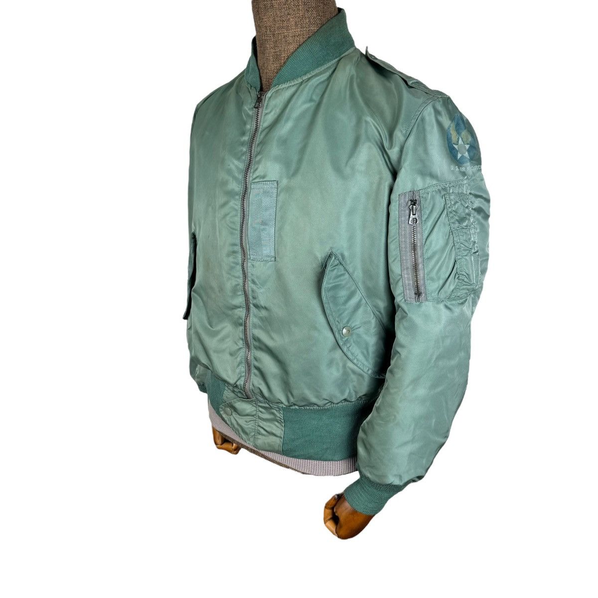 Hope ☀️HOPE MFG TYPE L2B USAF MA-1 FLYERS BOMBER JACKET Size US S / EU 44-46 / 1 - 2 Thumbnail
