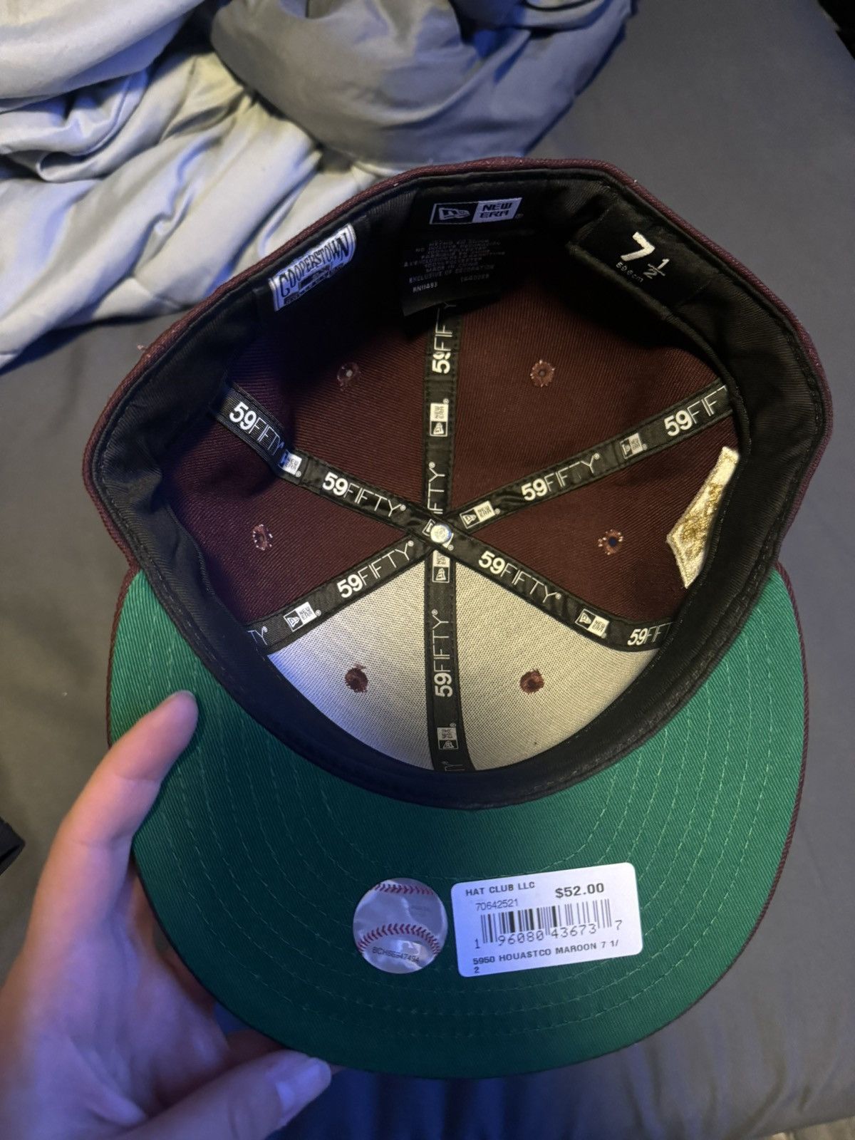 Hat Club Hatclub Merlot Houston Astros Size ONE SIZE - 3 Thumbnail