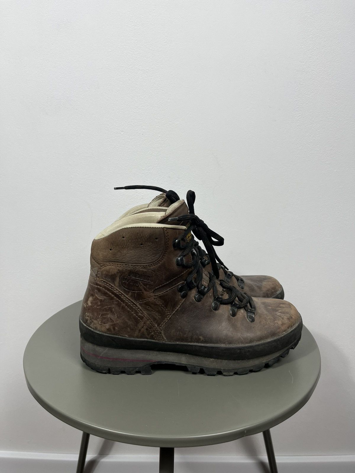 Other Meindl Women’s Leather Hiking Boots Vibram Sole Brown US 7.5 Size US 7.5 / IT 37.5 - 3 Thumbnail