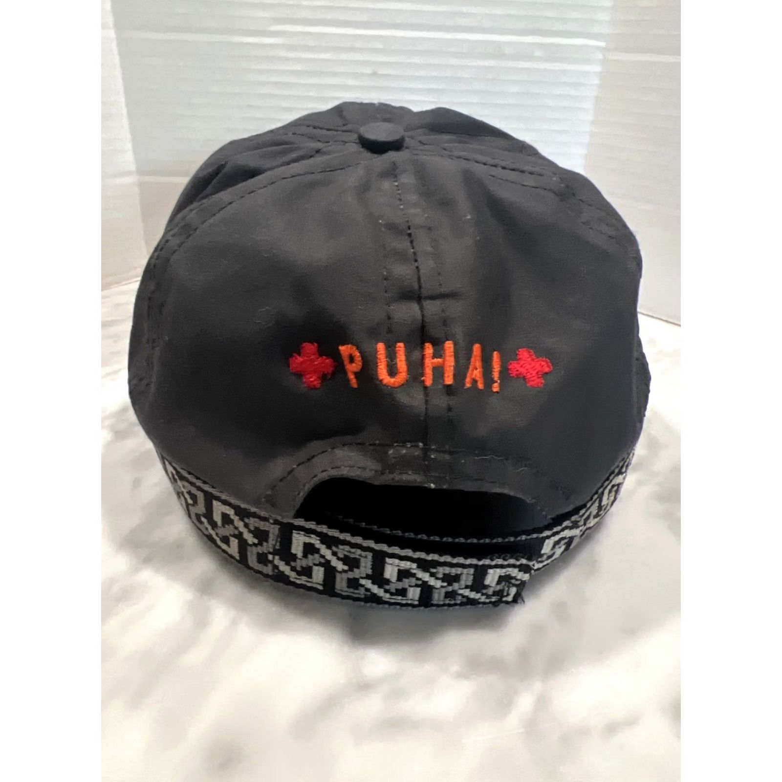 Vintage Cascade Rescue Geometric Snapback Hat Cap Adjustable Embroidered Black One Size Men Cap Size ONE SIZE - 6 Thumbnail