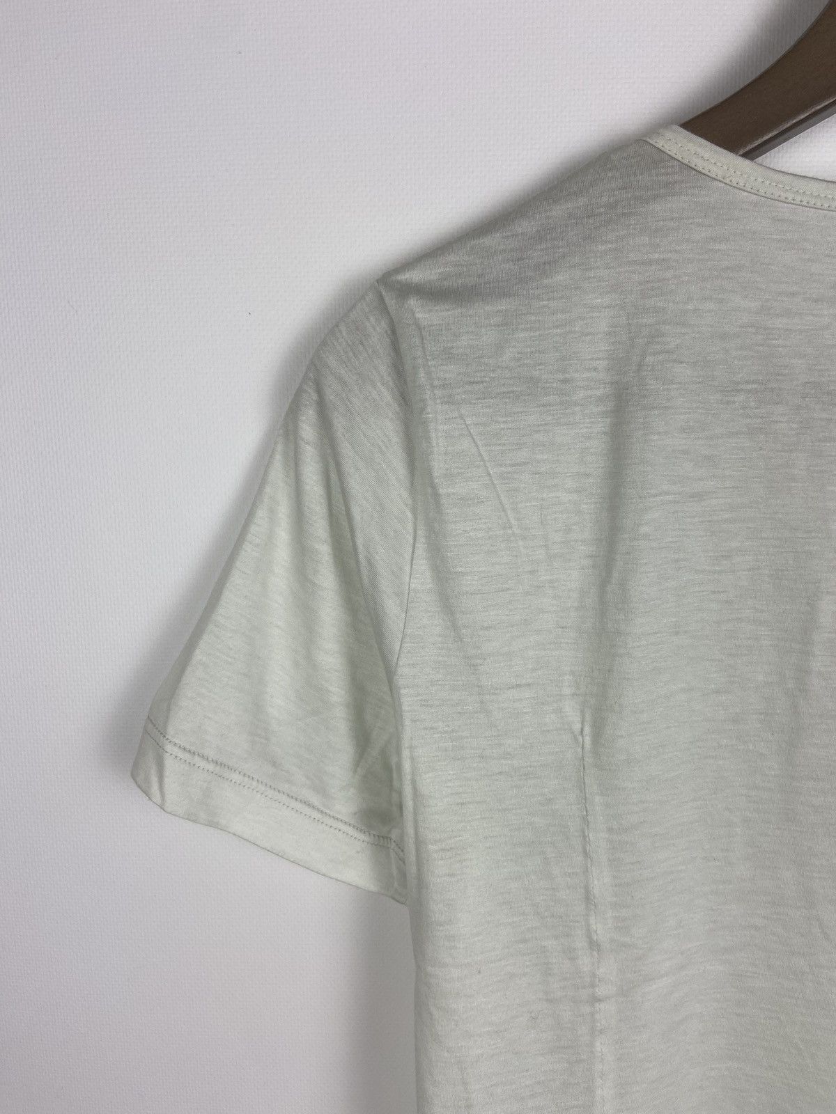 Jil Sander Jil Sander Women's Cream Crew Neck T-Shirt Sz S Size S / US 4 / IT 40 - 14 Thumbnail
