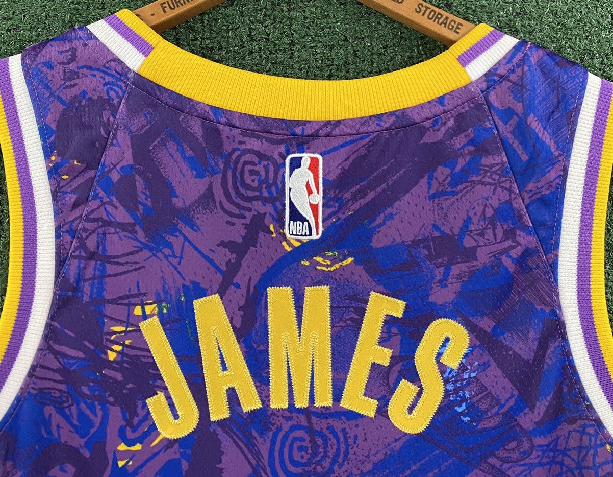 Nike New Nike LA Laker LeBron James Select Series Swingman Jersey Size US S / EU 44-46 / 1 - 10 Thumbnail