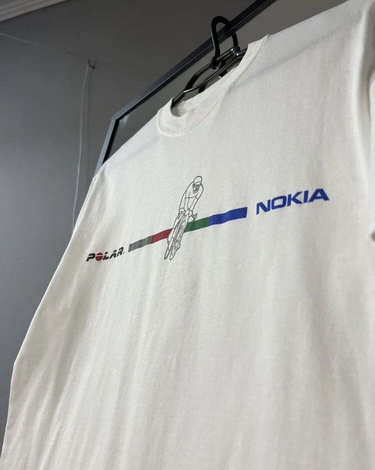 Microsoft Nokia Promi 90’s Vintage White Tee (Apple Sony Samsung) Size US S / EU 44-46 / 1 - 9 Thumbnail