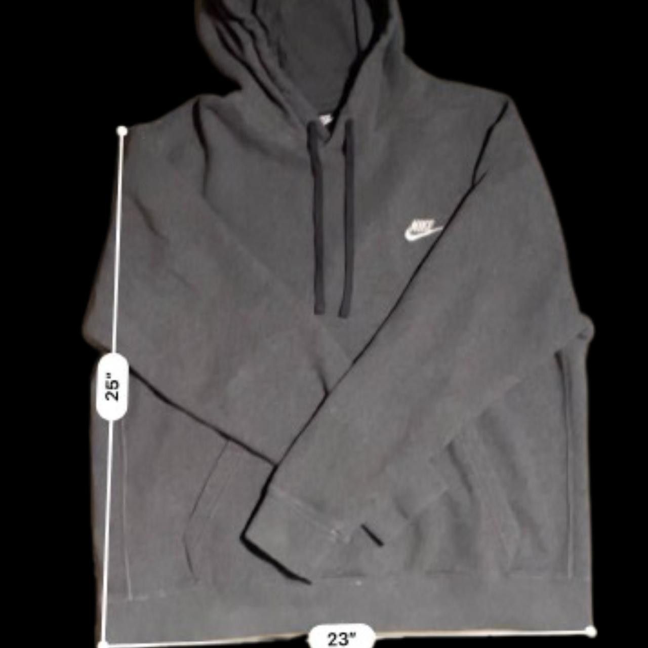 Nike Nike Gray Hoodie Size US XL / EU 56 / 4 - 2 Thumbnail