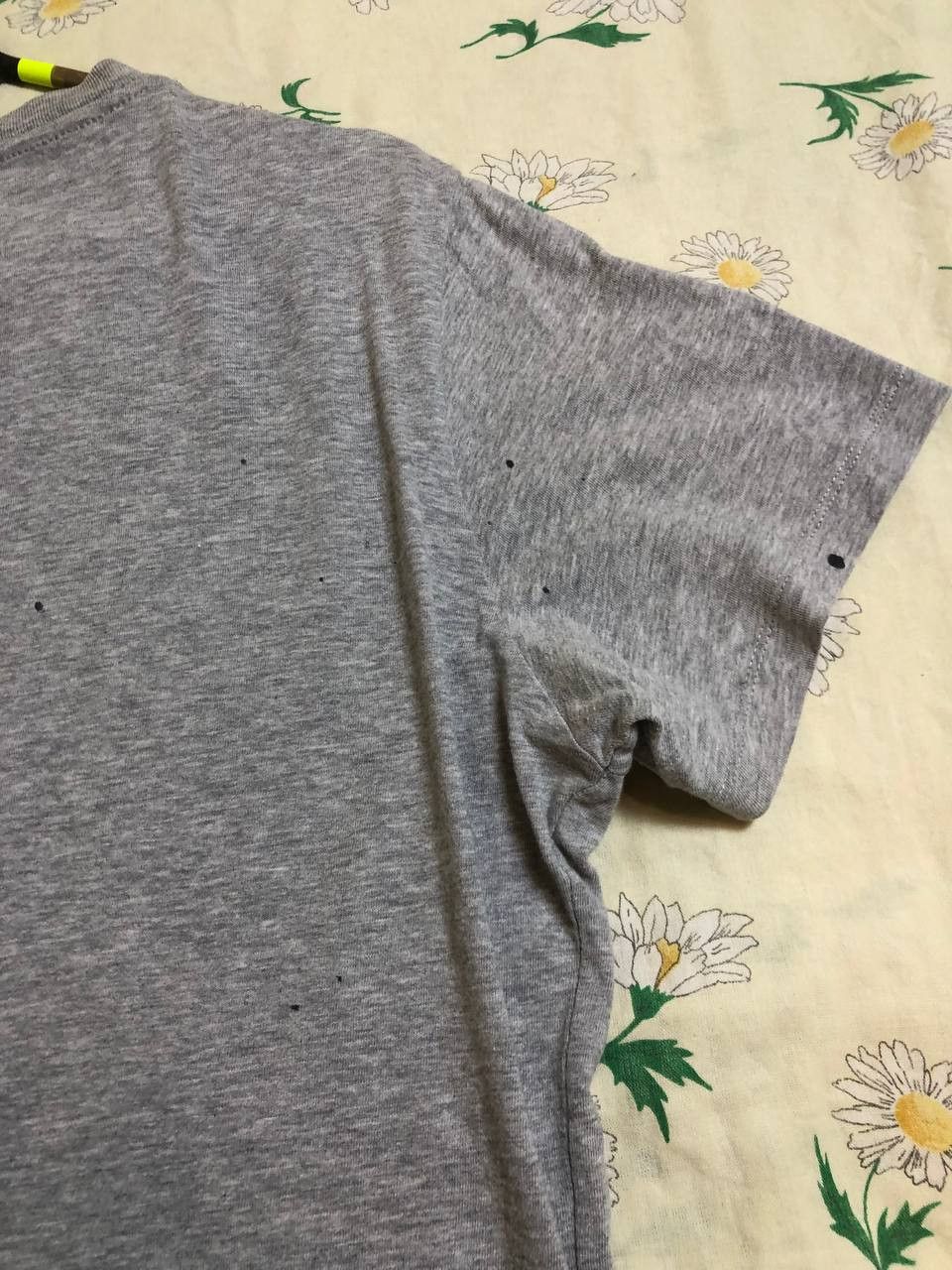 Diesel Gray T-Shirt Big print Diesel Y2K Streetwear Size US M / EU 48-50 / 2 - 12 Thumbnail