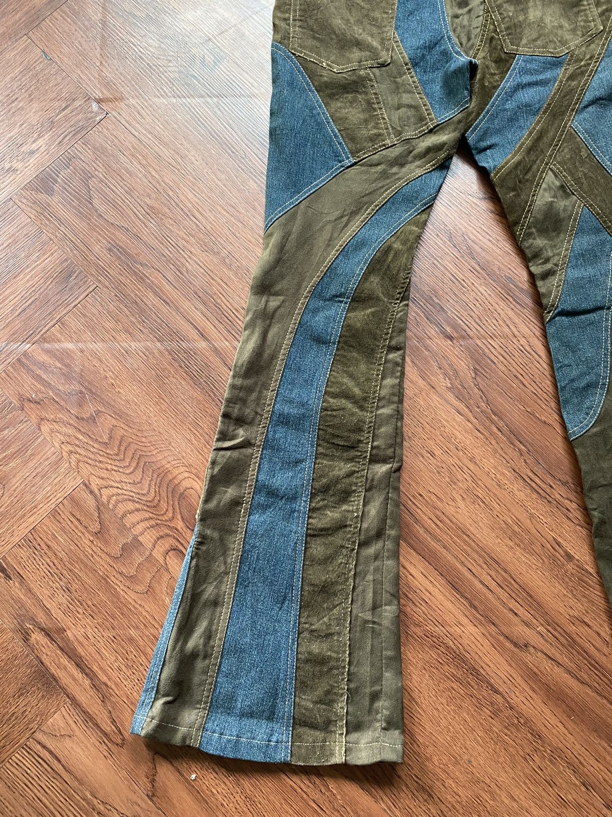 If Six Was Nine Donna Bella Flare Pants Size 27" / US 4 / IT 40 - 7 Thumbnail