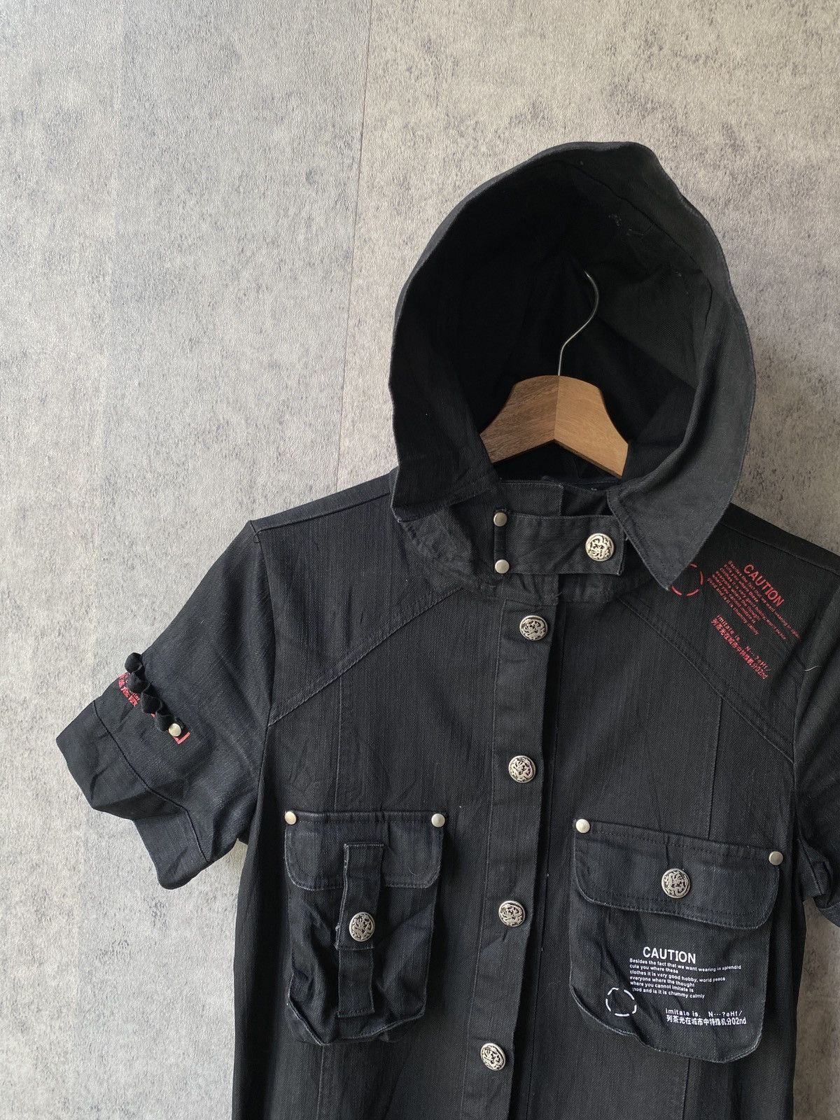 Seditionaries Punk Gothic Design Tactical Bondage Hoodie Jacket Size US S / EU 44-46 / 1 - 6 Thumbnail