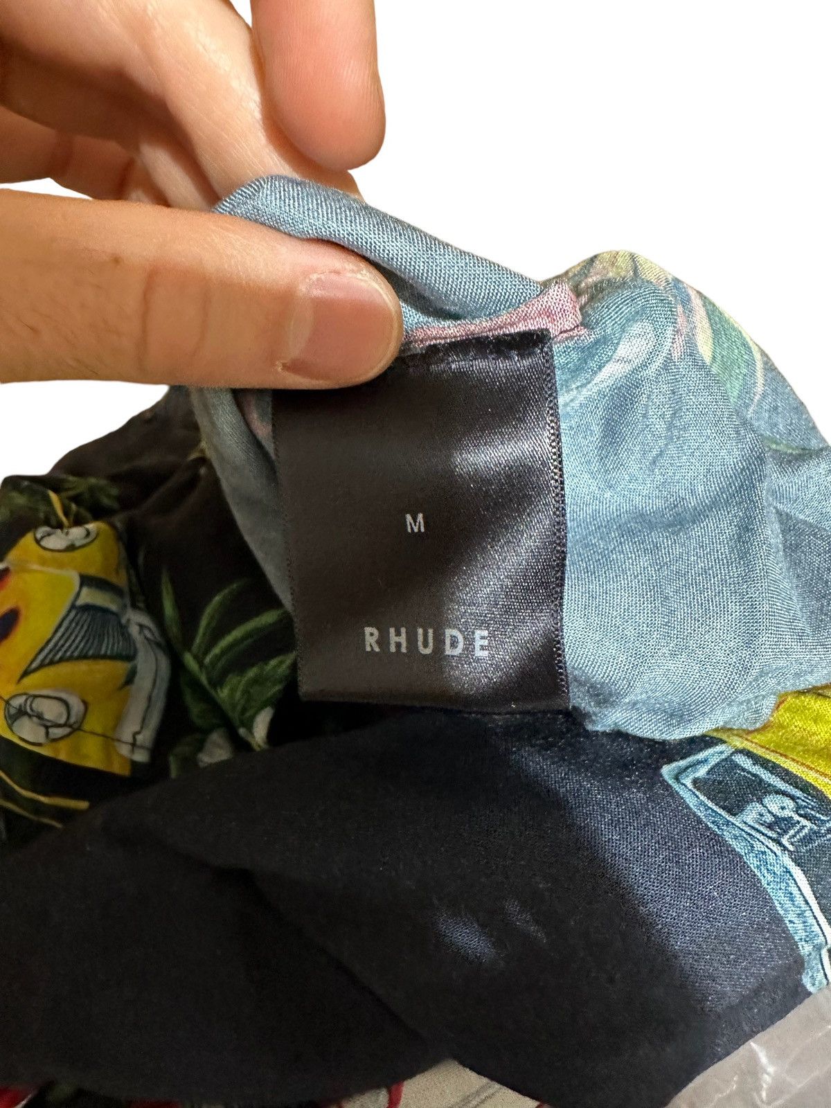 Rhude Rhude Rayon Hawaiian Shirt Hot Rod Girl Size US XL / EU 56 / 4 - 11 Thumbnail
