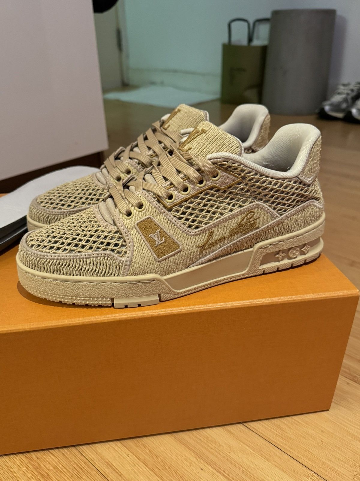 Louis Vuitton LV Trainer Sneaker Size US 8.5 / EU 41-42 - 10 Thumbnail