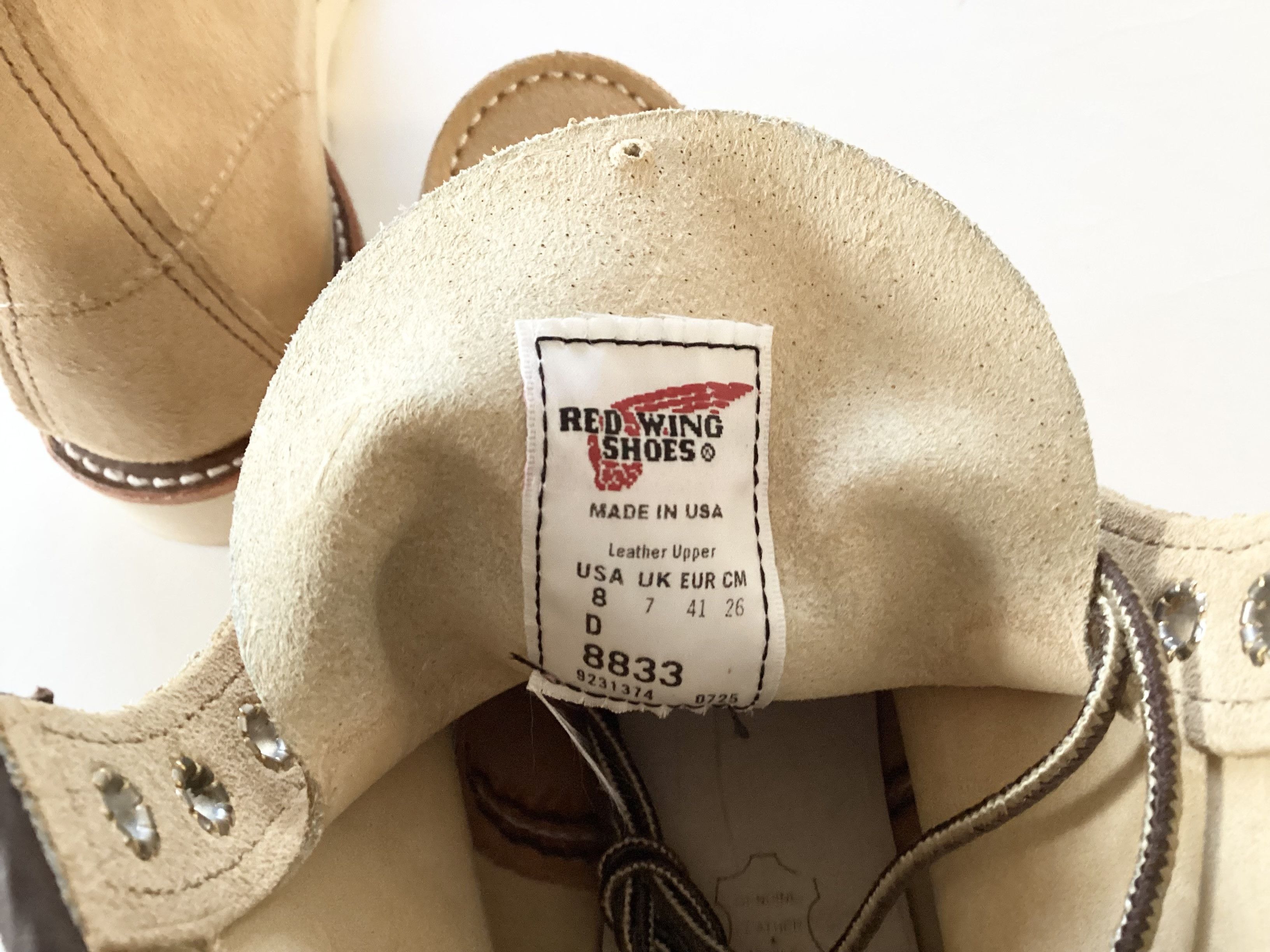 Red Wing (9D) Red Wing Irish Setter 8833 Suede Brand New Size US 9 / EU 42 - 5 Thumbnail