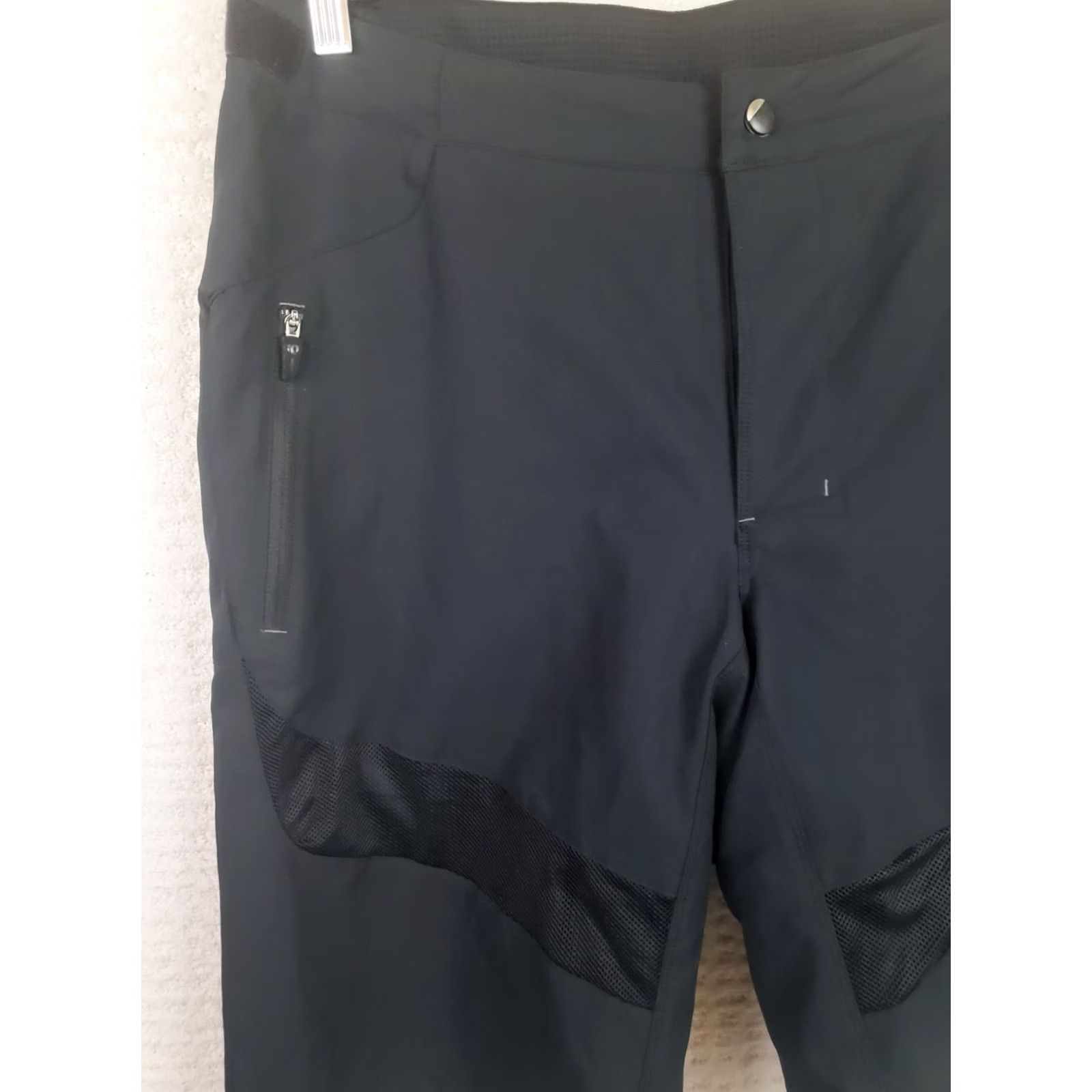 PEARL iZUMi Pearl Izumi Lined Padded Cycling Shorts Mens M Black 11" Inseam Cargo Pockets Size US 31 - 2 Thumbnail