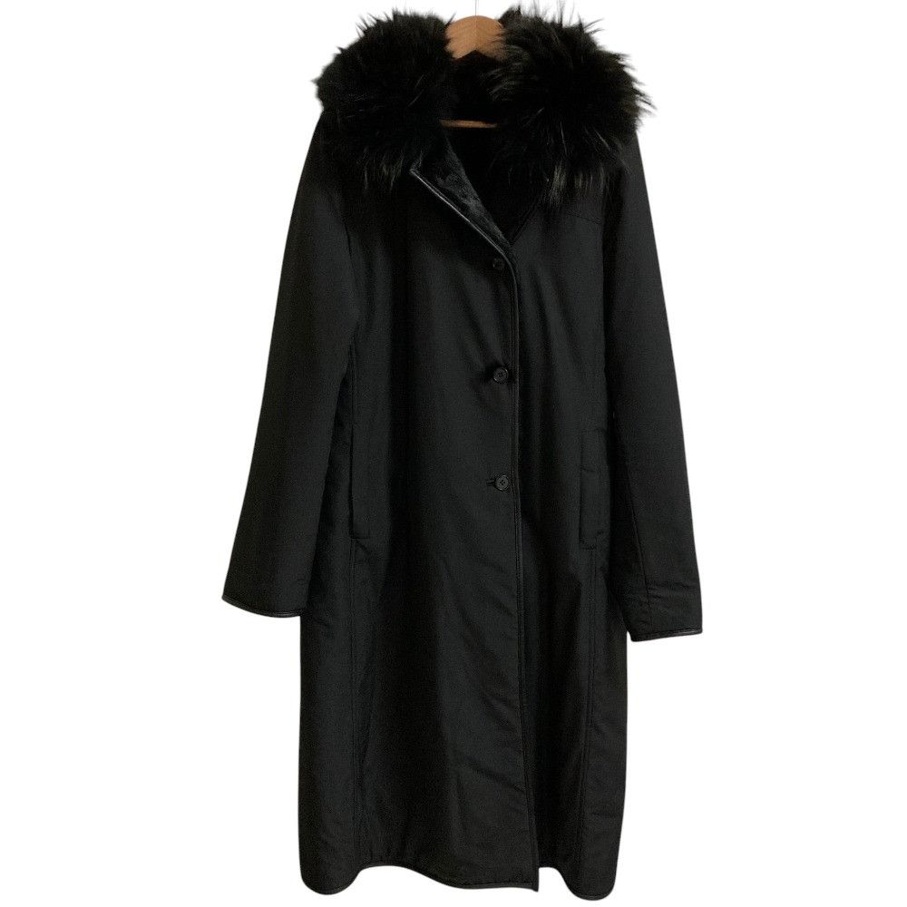 Theory Theory Theory Rabbit Fur Raccoon Fur Reversible Coat Fur Outerwear DUTY FREE for USA Size ONE SIZE - 1 Thumbnail