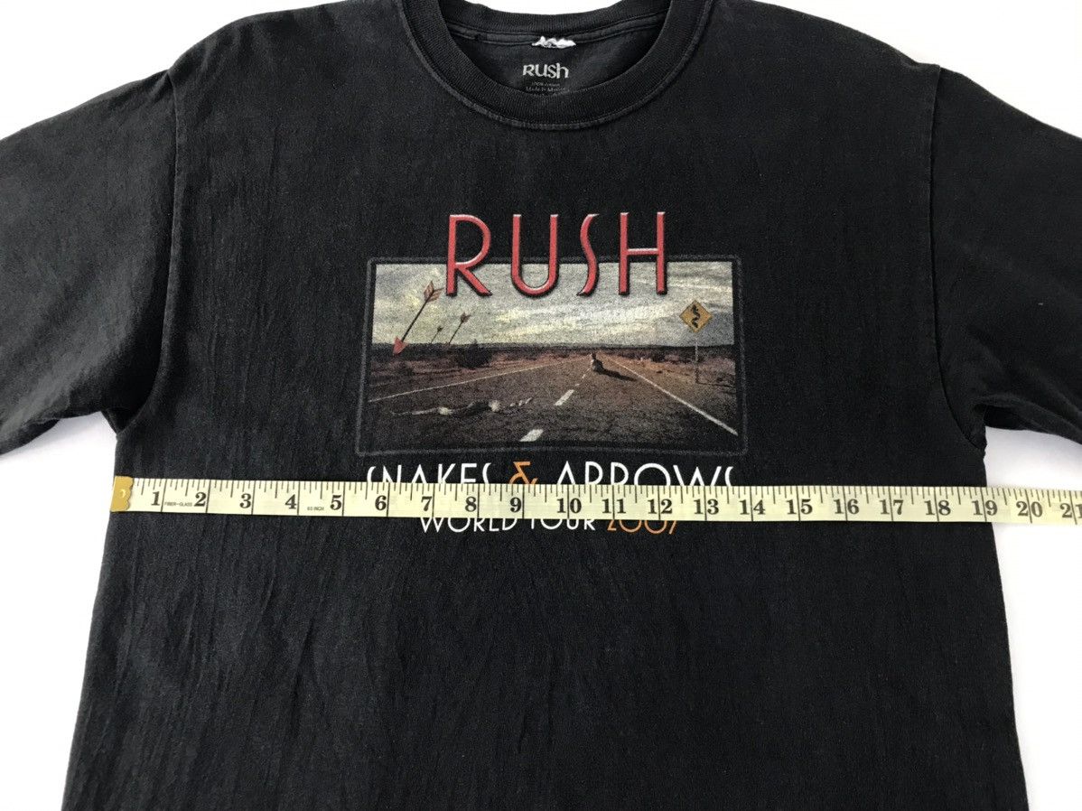Band Tees Rock Band Rush Snakes & Arrows World Tour 2007 Tee Size US M / EU 48-50 / 2 - 8 Thumbnail
