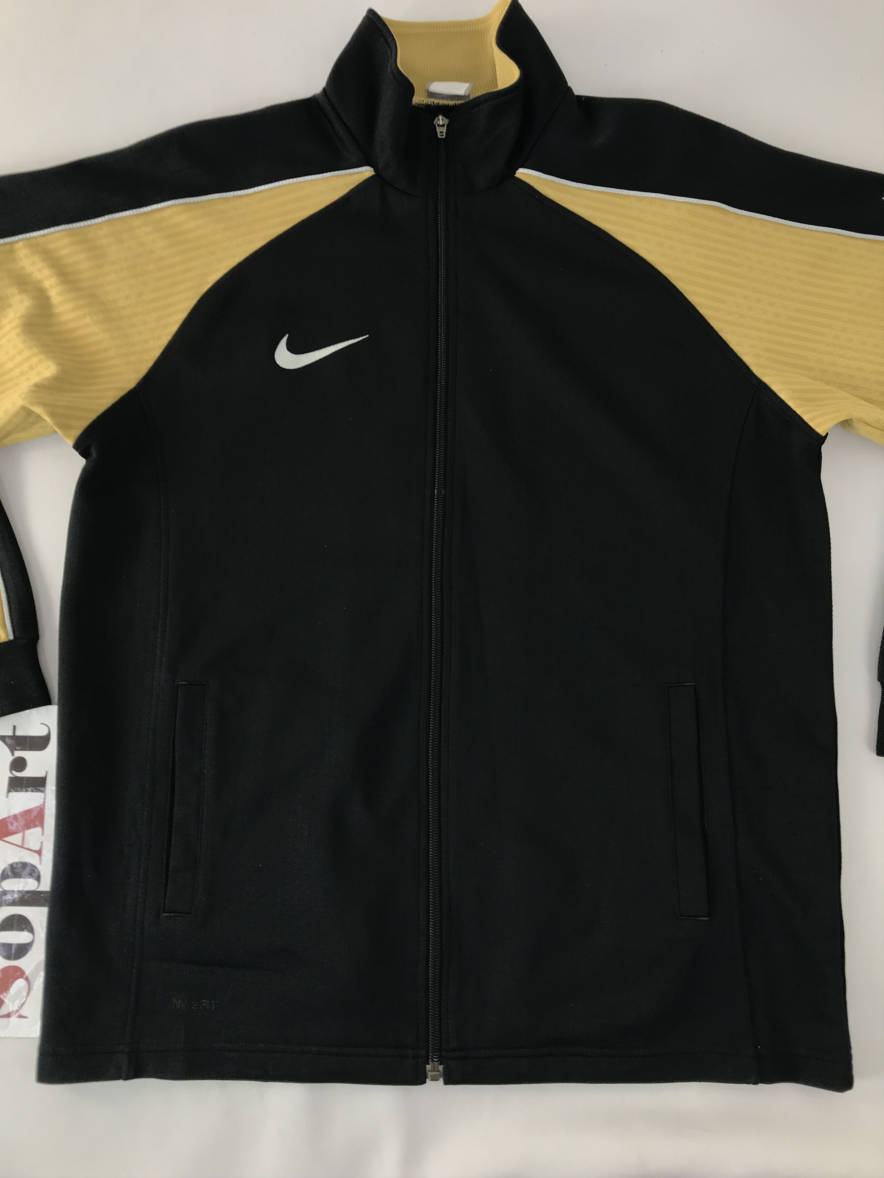 Nike Jerseys Nike Two Tones Colour Zipper Up Long Sleeve Shirt Size US M / EU 48-50 / 2 - 3 Thumbnail