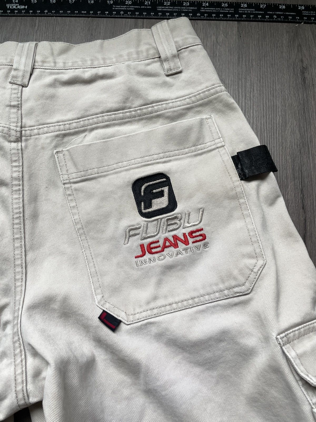 Fubu Y2K Fubu Jeans “Innovative” Baggy Cargo Shorts (Sz.34) Size US 34 / EU 50 - 2 Thumbnail