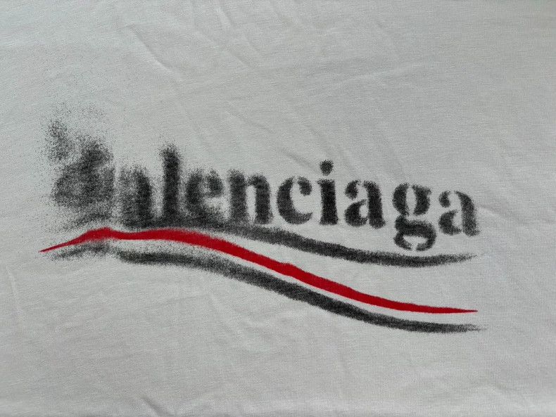 Balenciaga Balenciaga Monogrammed crewneck short sleeve T-shirt Size US S / EU 44-46 / 1 - 3 Thumbnail