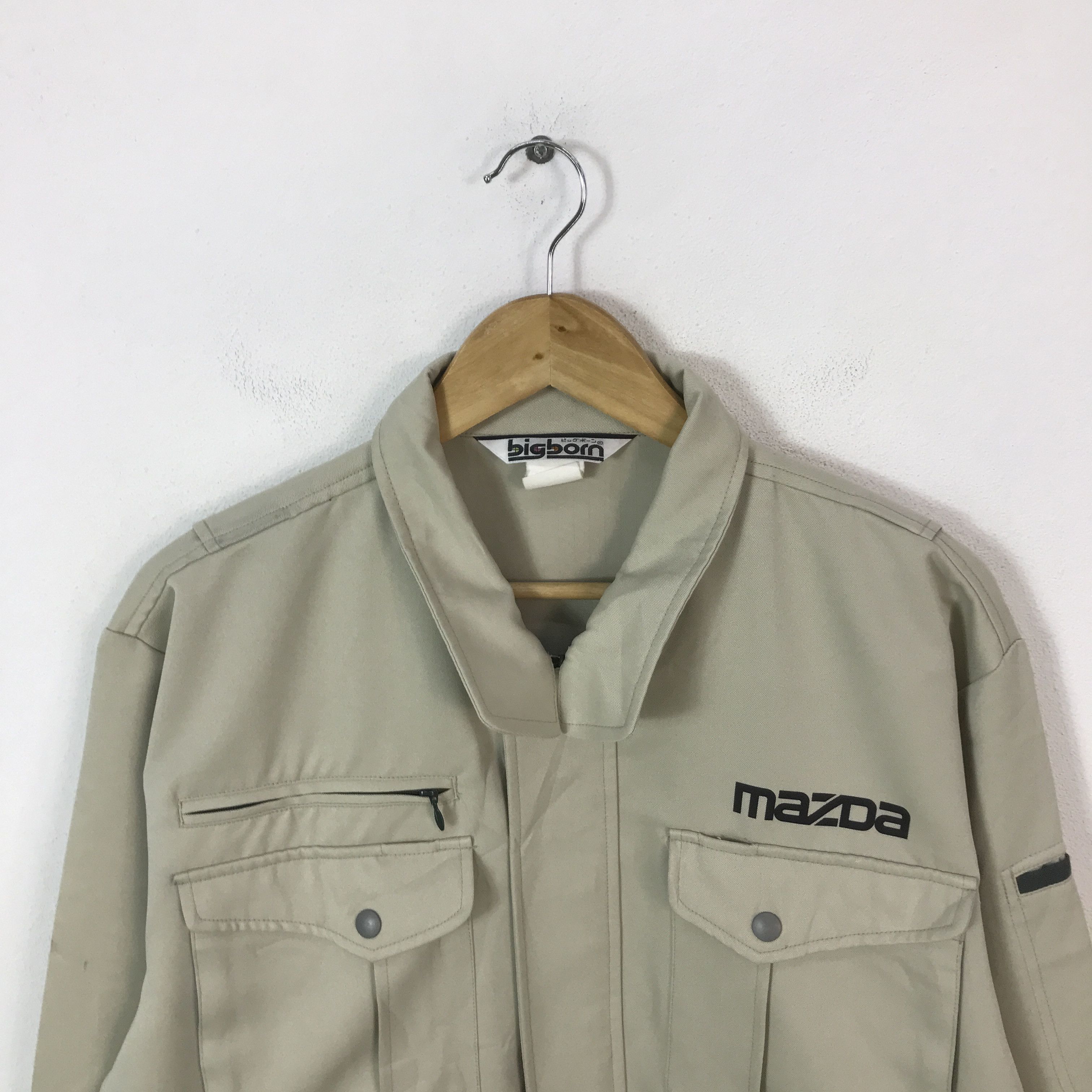Japanese Brand Vtg mazda racing japan uniform jacket K62B8 Size US L / EU 52-54 / 3 - 3 Thumbnail