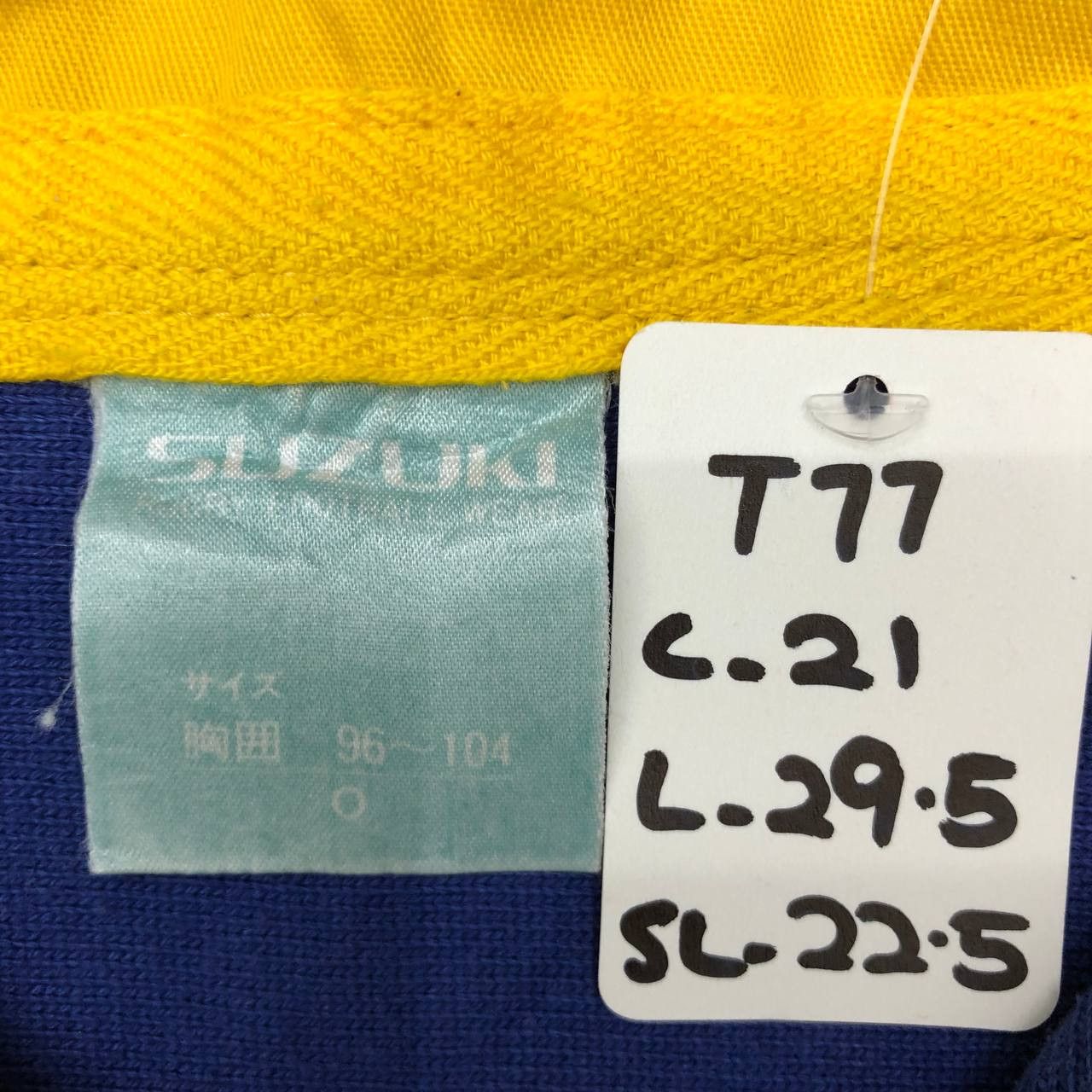 Japanese Brand T77 VTG SUZUKI KAMAGAYA FOOTBALL GEAR LONGSLEEVE TEE Size US M / EU 48-50 / 2 - 6 Thumbnail