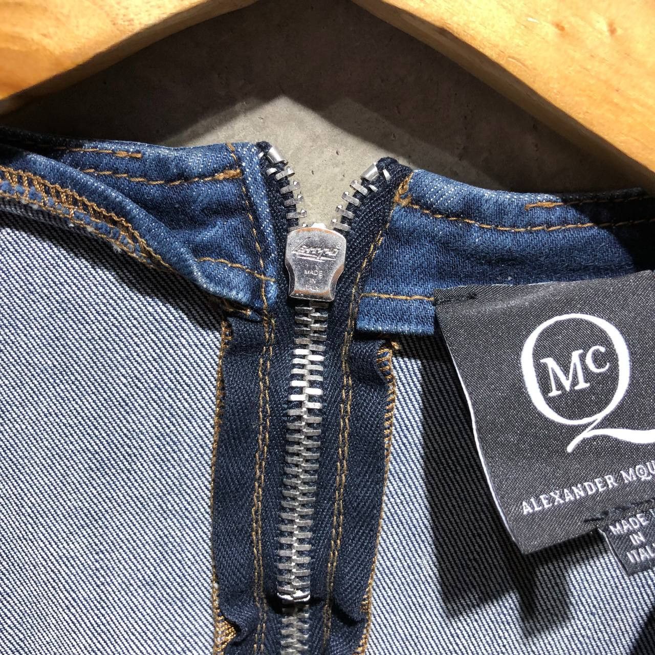 Alexander McQueen Alexander McQueen Studded Denim Dress Size S / US 4 / IT 40 - 11 Thumbnail