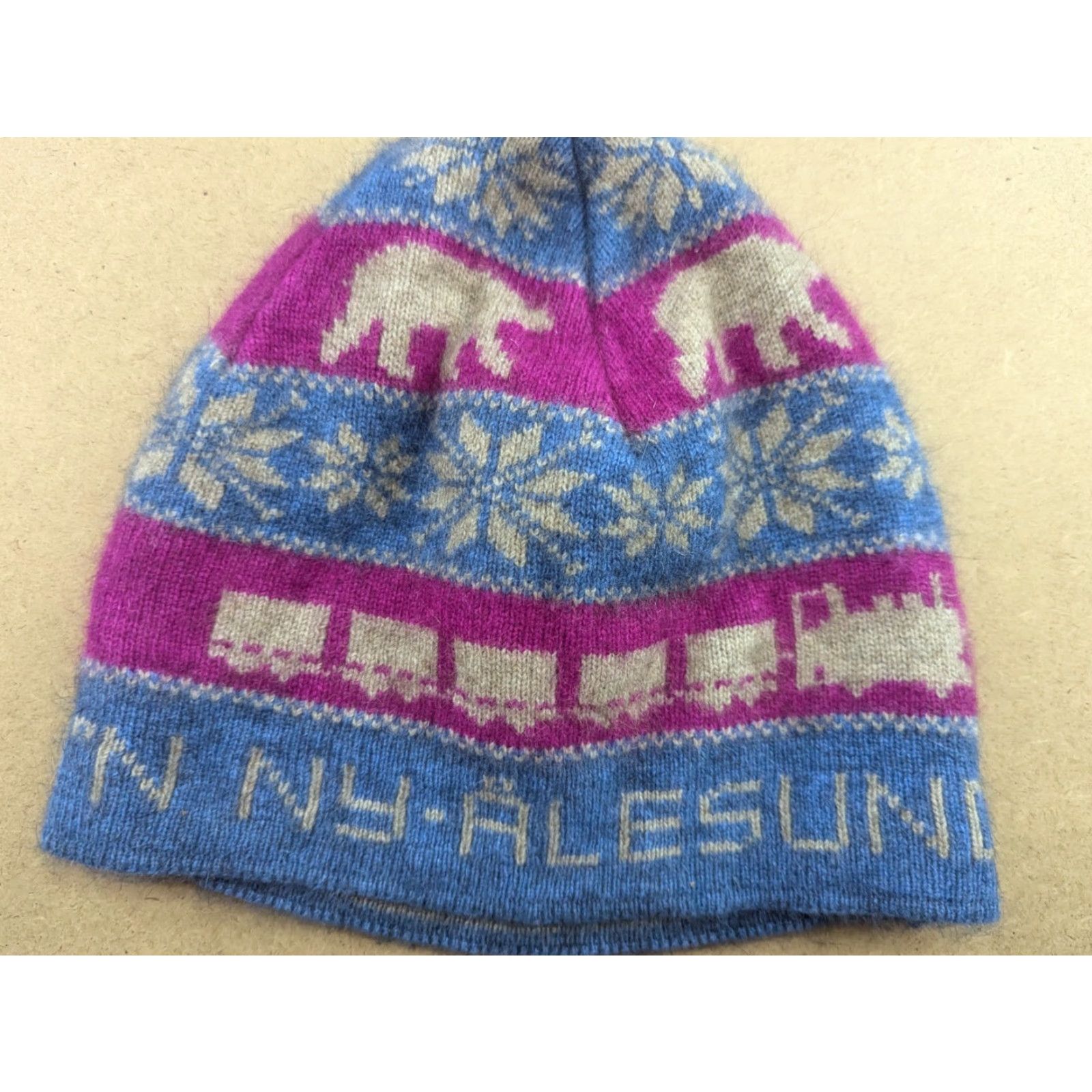 Vintage Arctic Edge Svalbard Beanie ZQ Merino Wool Silk Hat New Zealand Possum Cap Beanie Size ONE SIZE - 3 Thumbnail
