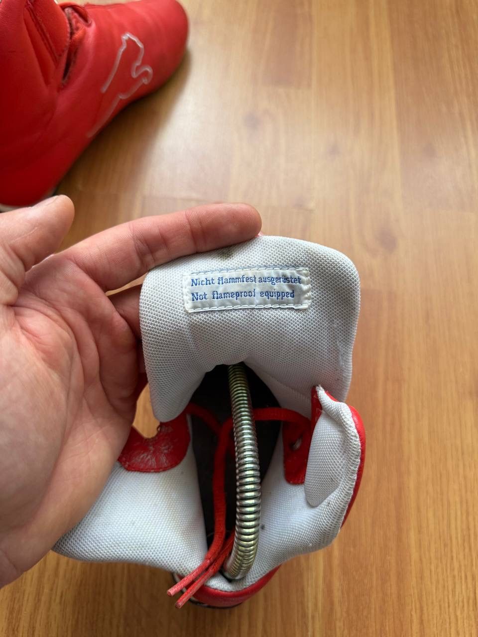 Puma Rare Puma Rerrarri Speed Cat High Top Sneakers Vintage Size US 9 / IT 39 - 19 Thumbnail
