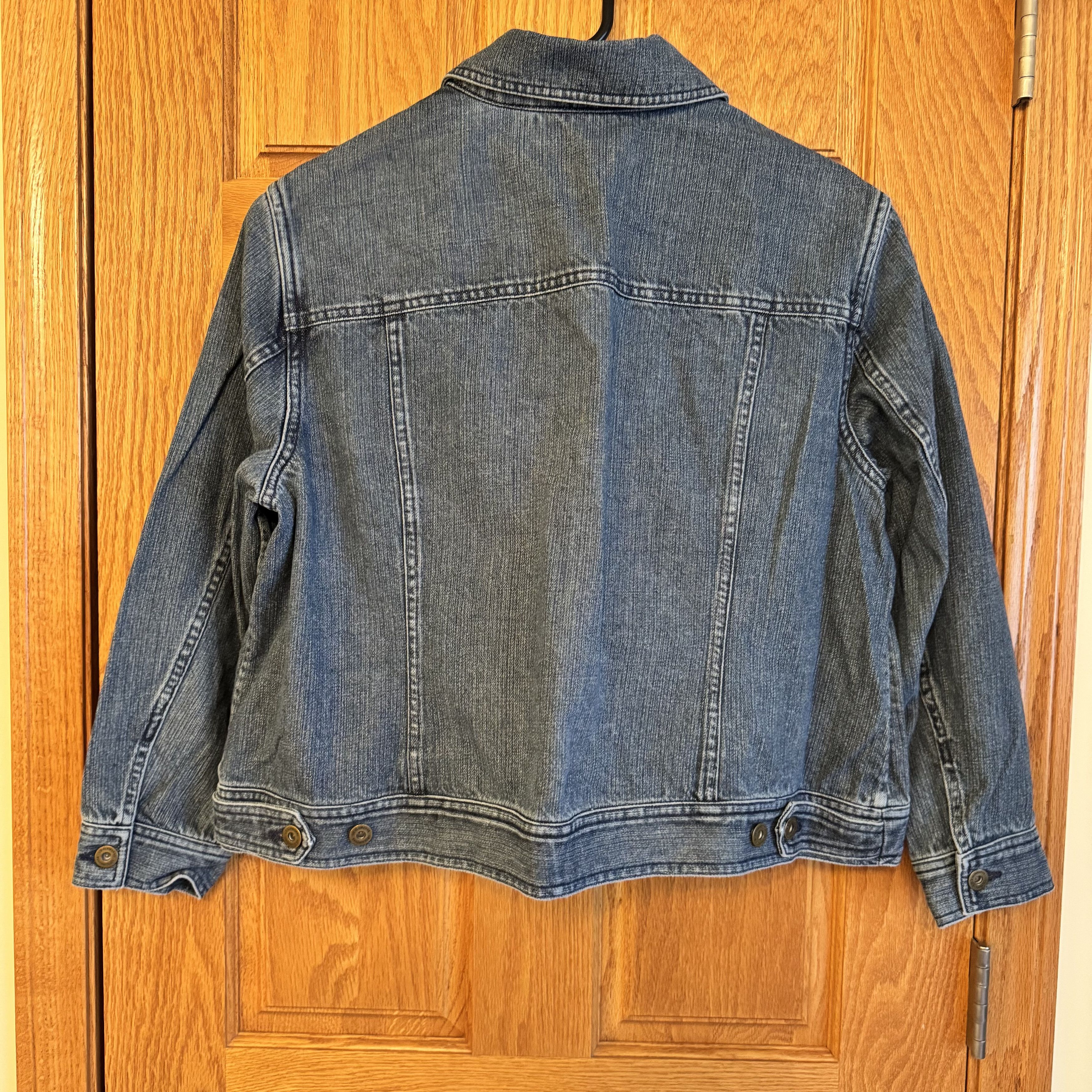 Liz Claiborne Liz Claiborne Women's Petite Denim Jacket Blue Size 2 Casua Size XS / US 0-2 / IT 36-38 - 2 Thumbnail