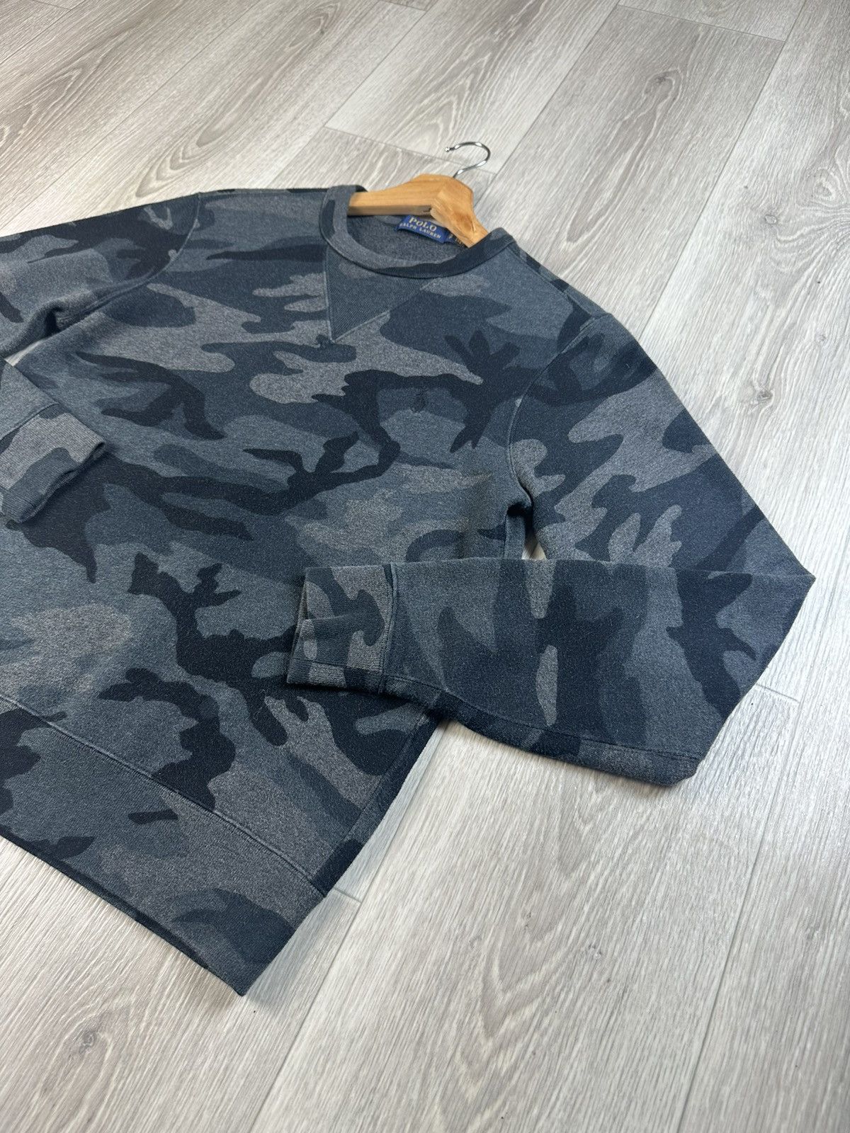 Polo Ralph Lauren × Ralph Lauren Polo Ralph Lauren camo sweatshirt hoodie military size S Size US S / EU 44-46 / 1 - 6 Thumbnail