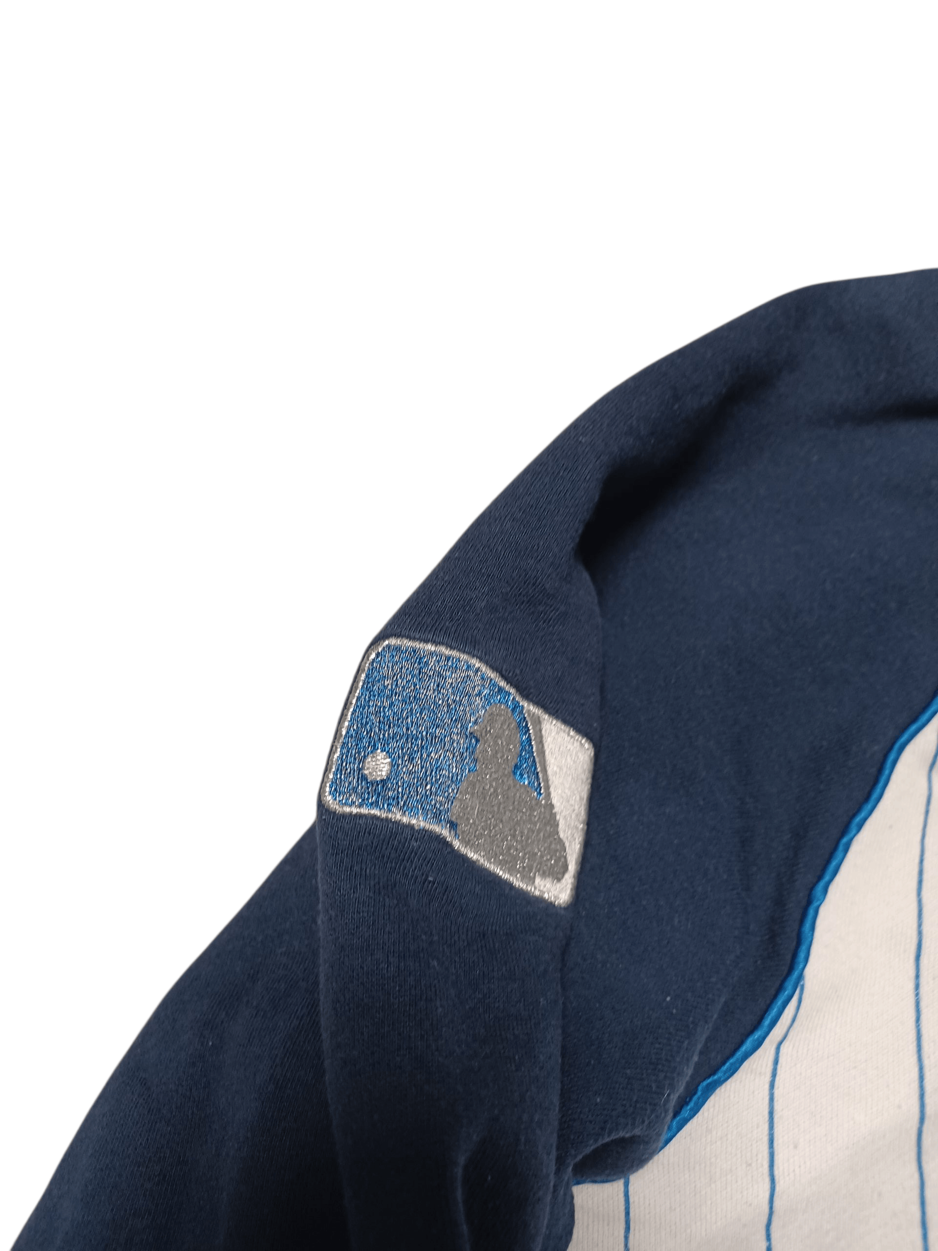 Majestic LA DODGERS MAJESTIC VINTAGE BIGLOGO EMBROIDERED ZIP HOODIE Size US L / EU 52-54 / 3 - 3 Thumbnail
