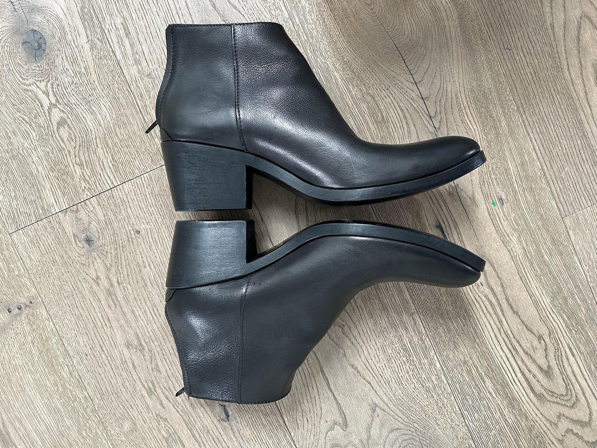 Haider Ackermann Cuban Heel Ankle Boots FW 2014 Size US 10 / EU 43 - 1 Thumbnail