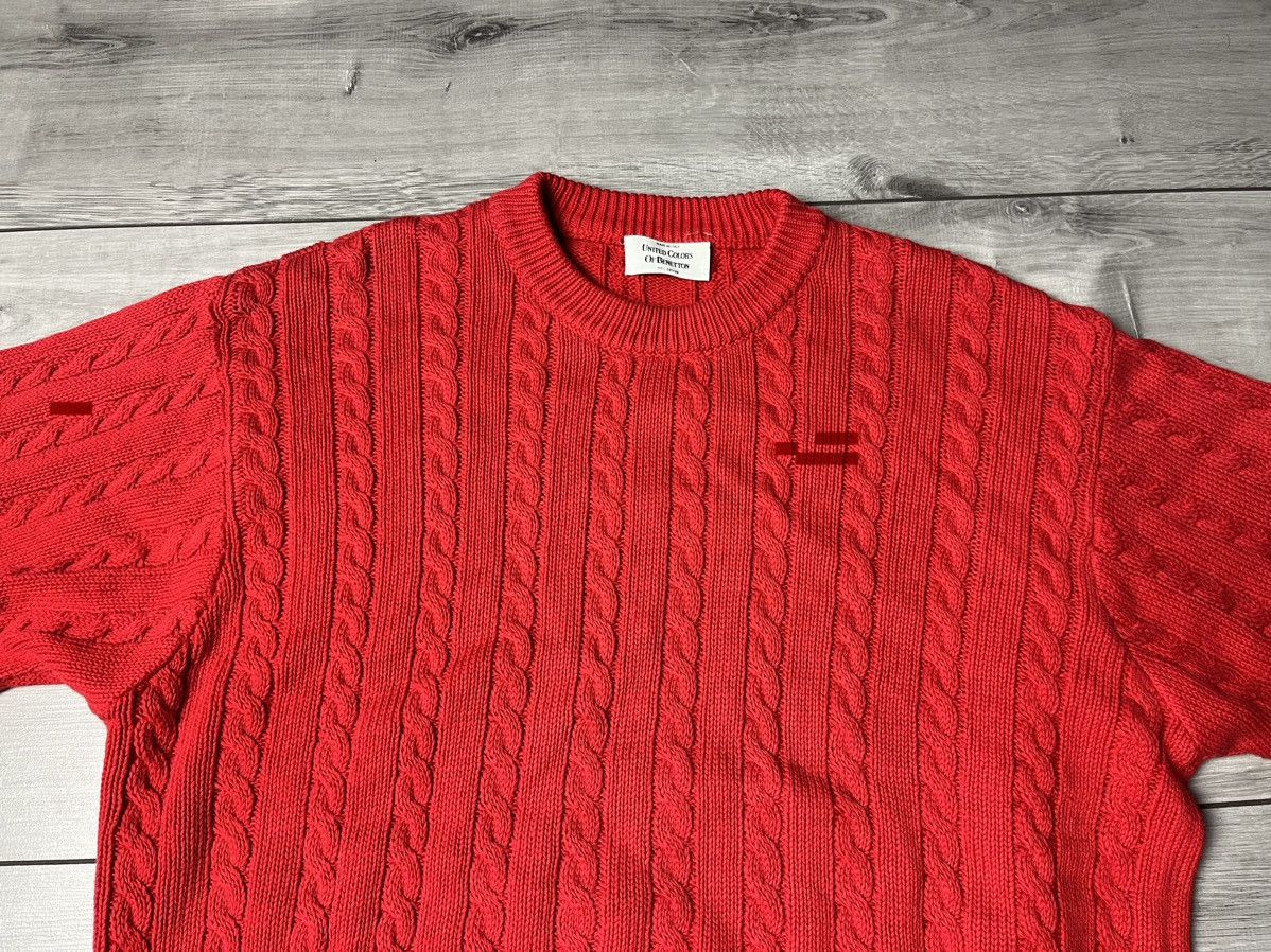 United Colors Of Benetton United colors of Benetton sweater knited size Large Size US L / EU 52-54 / 3 - 3 Thumbnail