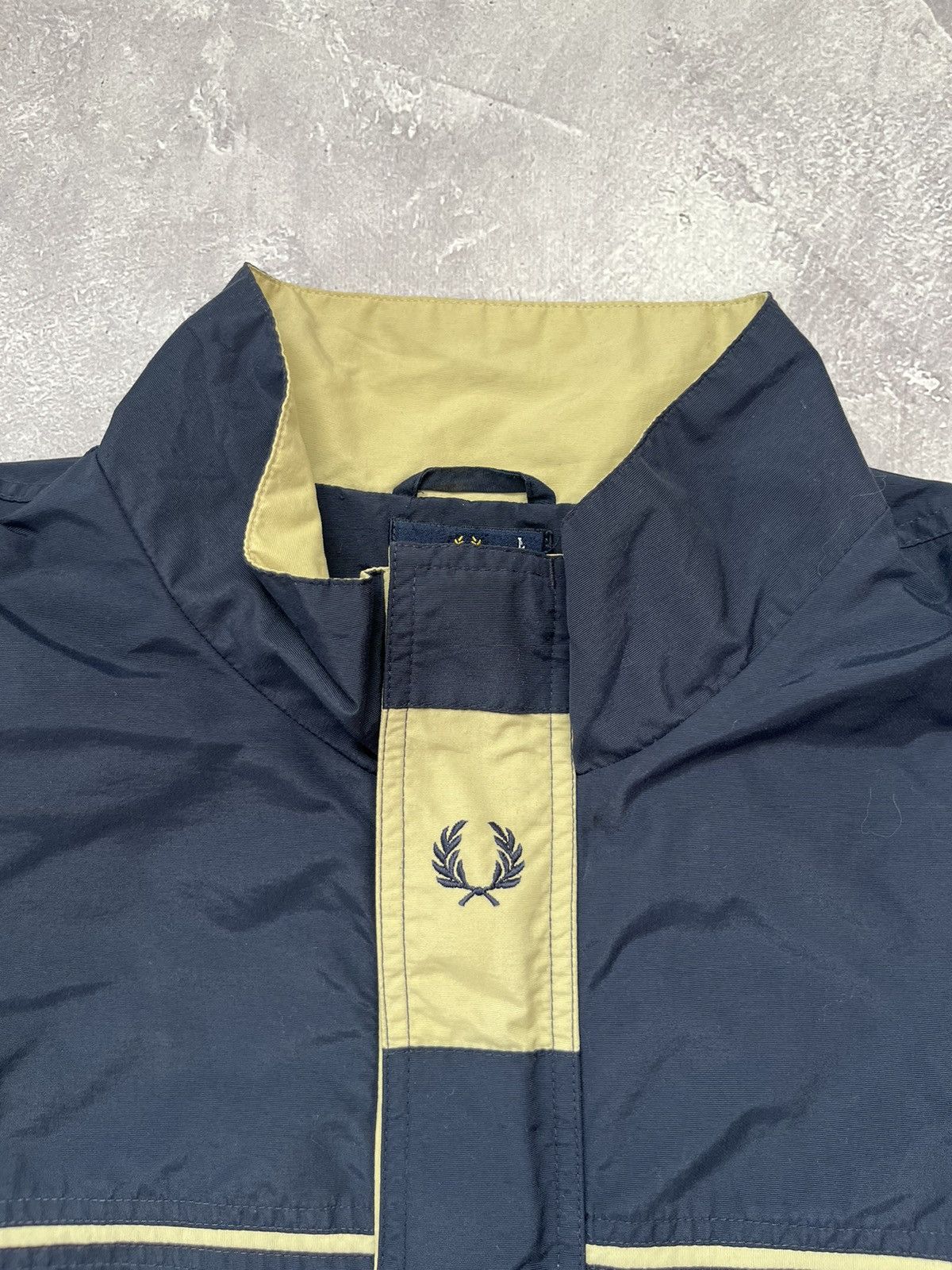 Fred Perry Vintage Fred Perry Jacket Blue Size L Size US L / EU 52-54 / 3 - 2 Thumbnail