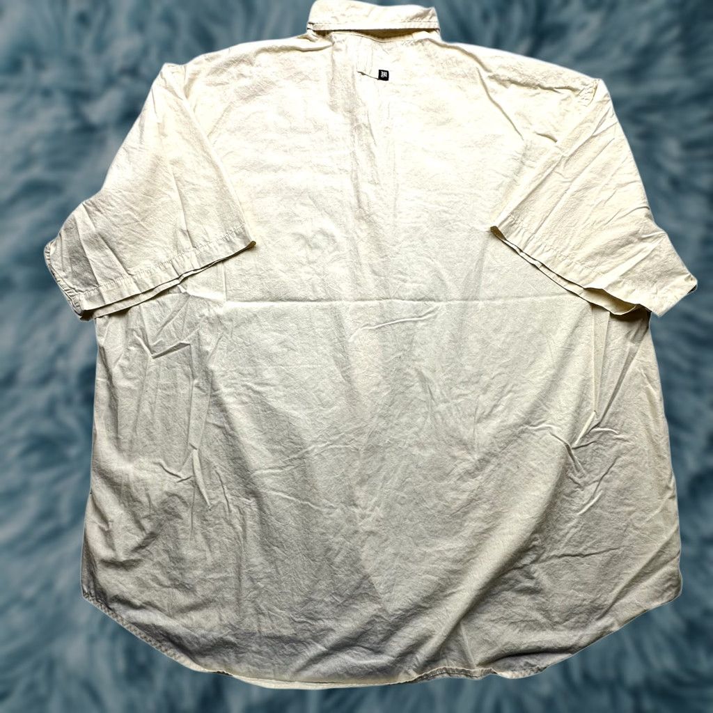 Vintage VINTAGE Makaveli Tupac Embroidered Button Shirt Mens 3XL Short Sleeve Yellow Size US XXL / EU 58 / 5 - 1 Thumbnail