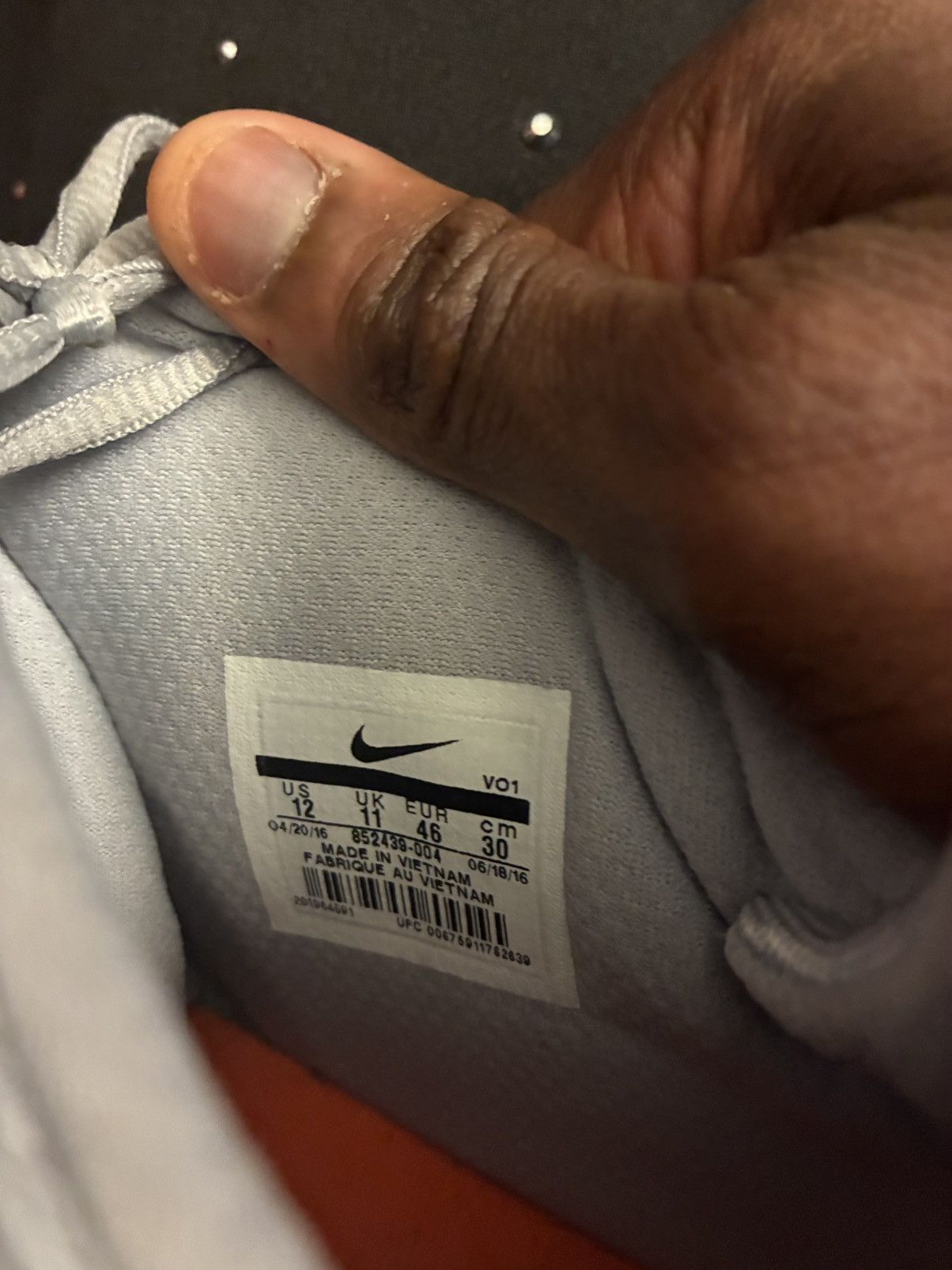 Nike LeBron Nike Zoom Witness trainers Size US 12 / EU 45 - 8 Thumbnail
