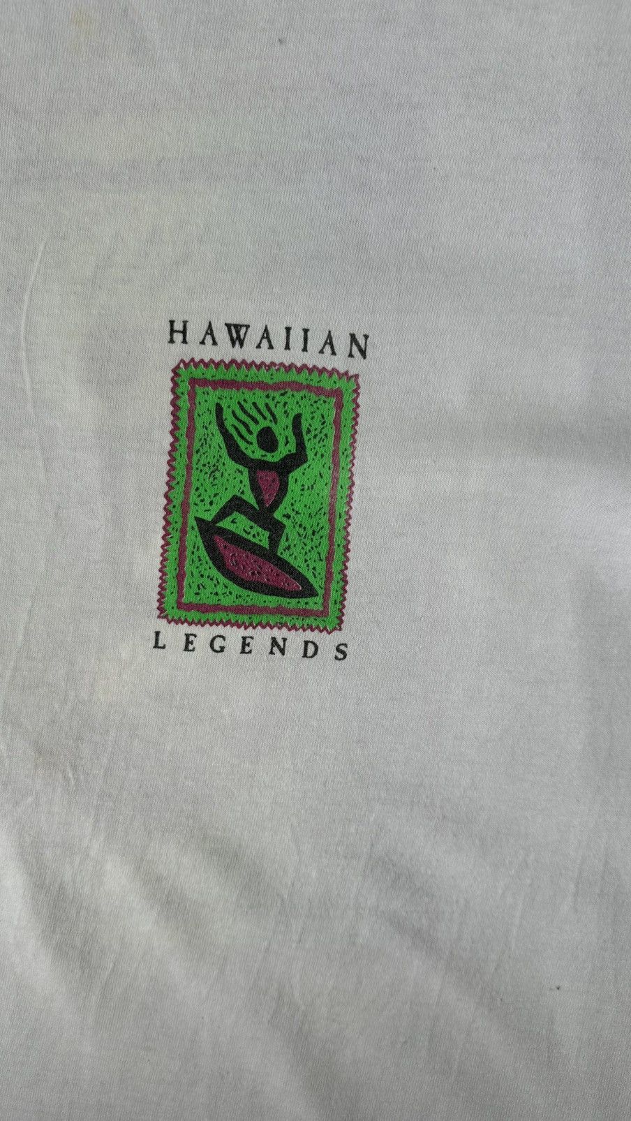 Vintage VINTAGE HAWAII LEGENDS SURF TEE Size US L / EU 52-54 / 3 - 4 Thumbnail