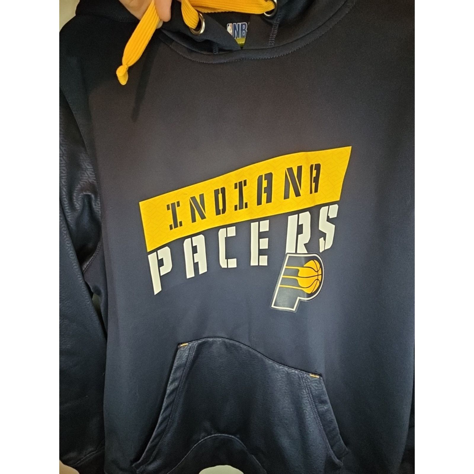 NBA Indiana Pacers Hoodie Mens L Basketball NBA TX3 Warm Size US L / EU 52-54 / 3 - 3 Thumbnail