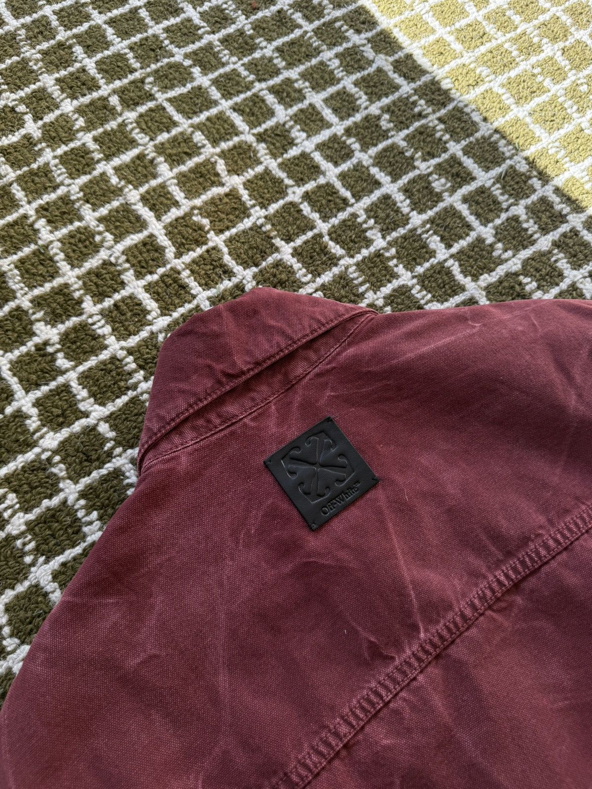 Off-White Off-White Distressed Denim Jacket - Oversized - NWT Size US XL / EU 56 / 4 - 8 Thumbnail