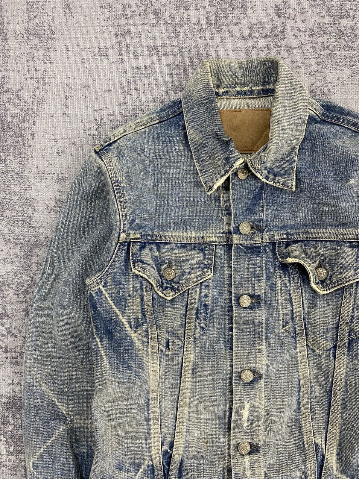 Vintage japanese denim jacket spellbound wash jeans Size US S / EU 44-46 / 1 - 7 Thumbnail