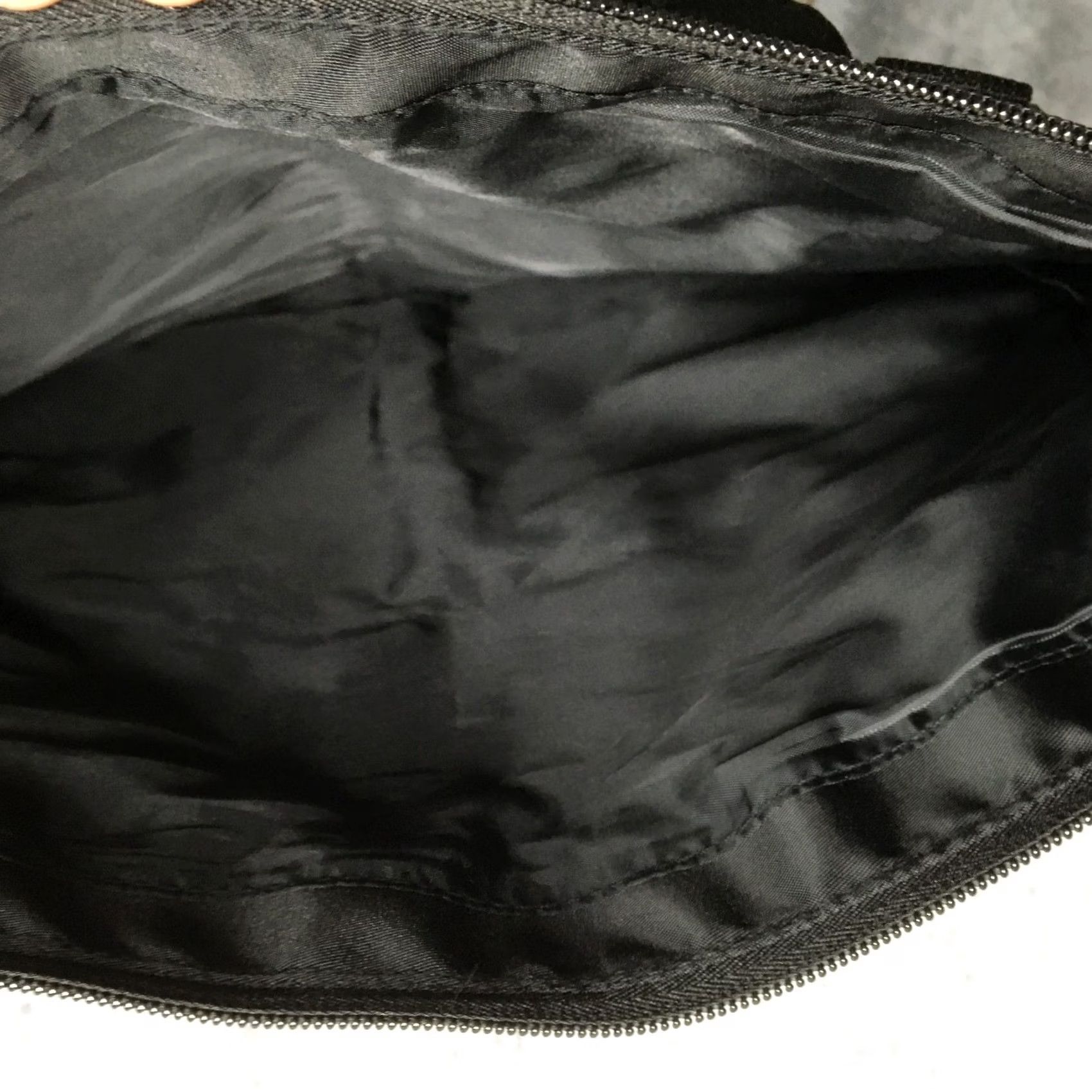 No. 21 eilish No. 2 Backpack Tote Bag Black Zippered Lightweight NWT Womens Medium Nylon Pattern Solid Bag Size ONE SIZE - 6 Thumbnail