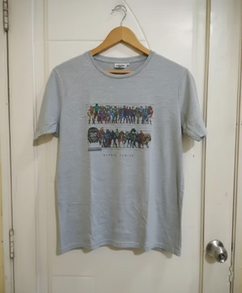 Vintage Marvel Comics "Lineup" Graphic T-Shirt Size US L / EU 52-54 / 3 - 1 Thumbnail