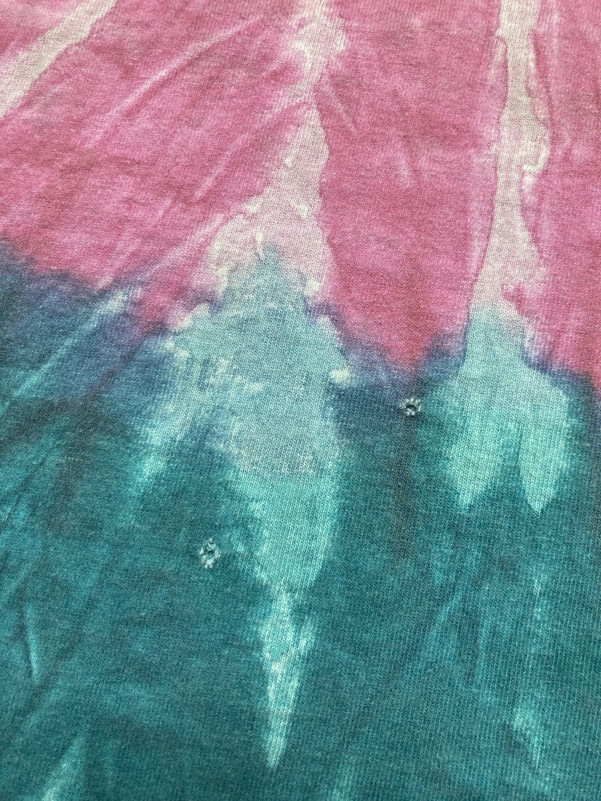 Vintage 90s t shirt tie dye spiral hippie cotton Jerzees mens XL Size US XL / EU 56 / 4 - 2 Thumbnail