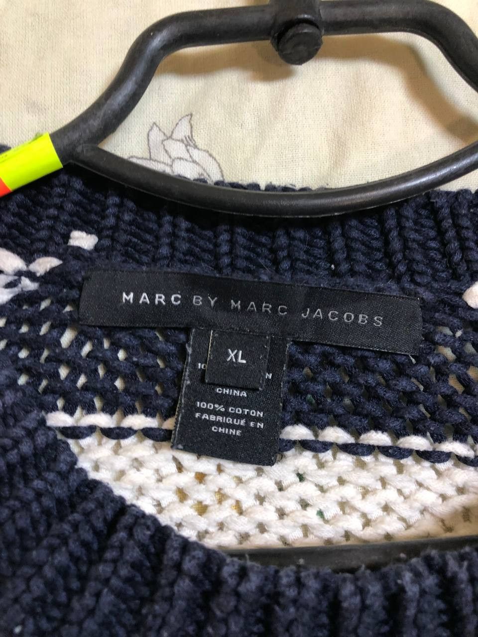 Marc by Marc Jacobs Marc by Marc Jacobs Collection Striped Knitted Jumper Size XL / US 12-14 / IT 48-50 - 2 Thumbnail