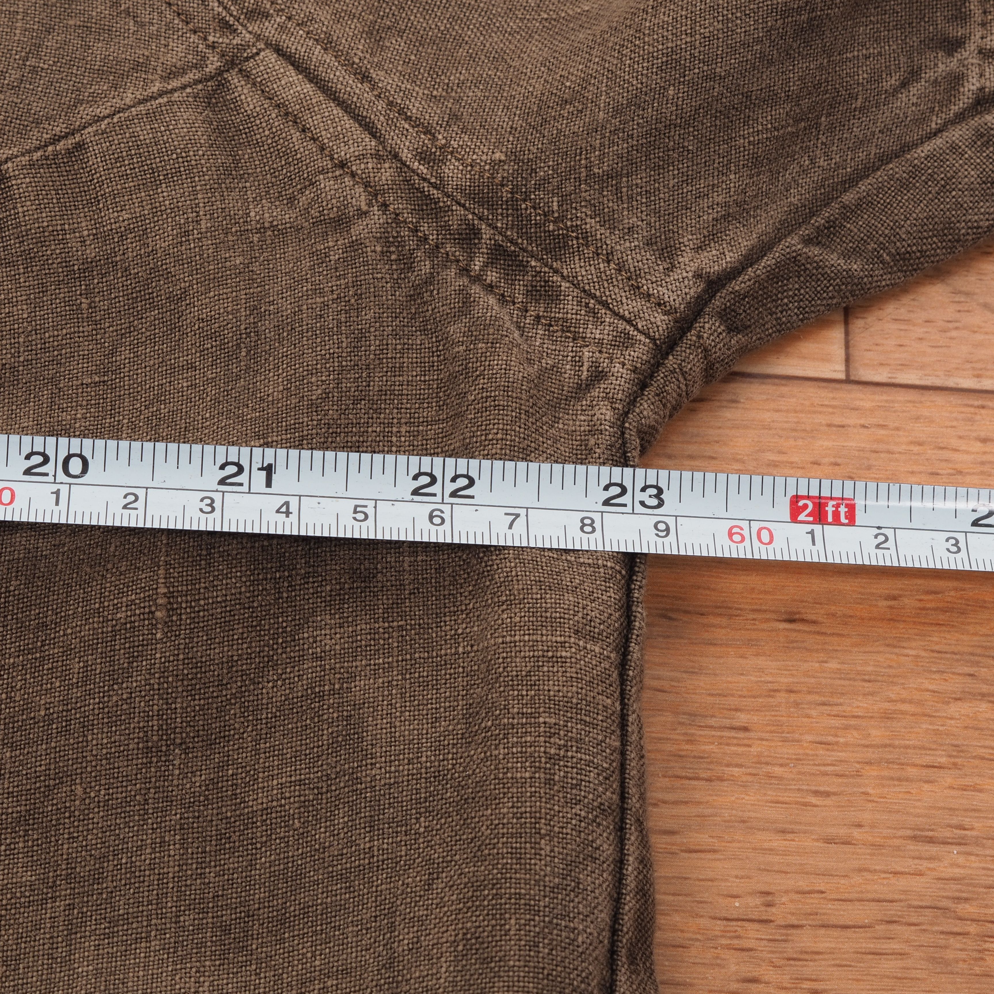 Annette Gortz × Other × Rundholz OSKA Beige Brown Linen 3/4 Sleeve Boho Blouse Top Size L / US 10 / IT 46 - 7 Thumbnail